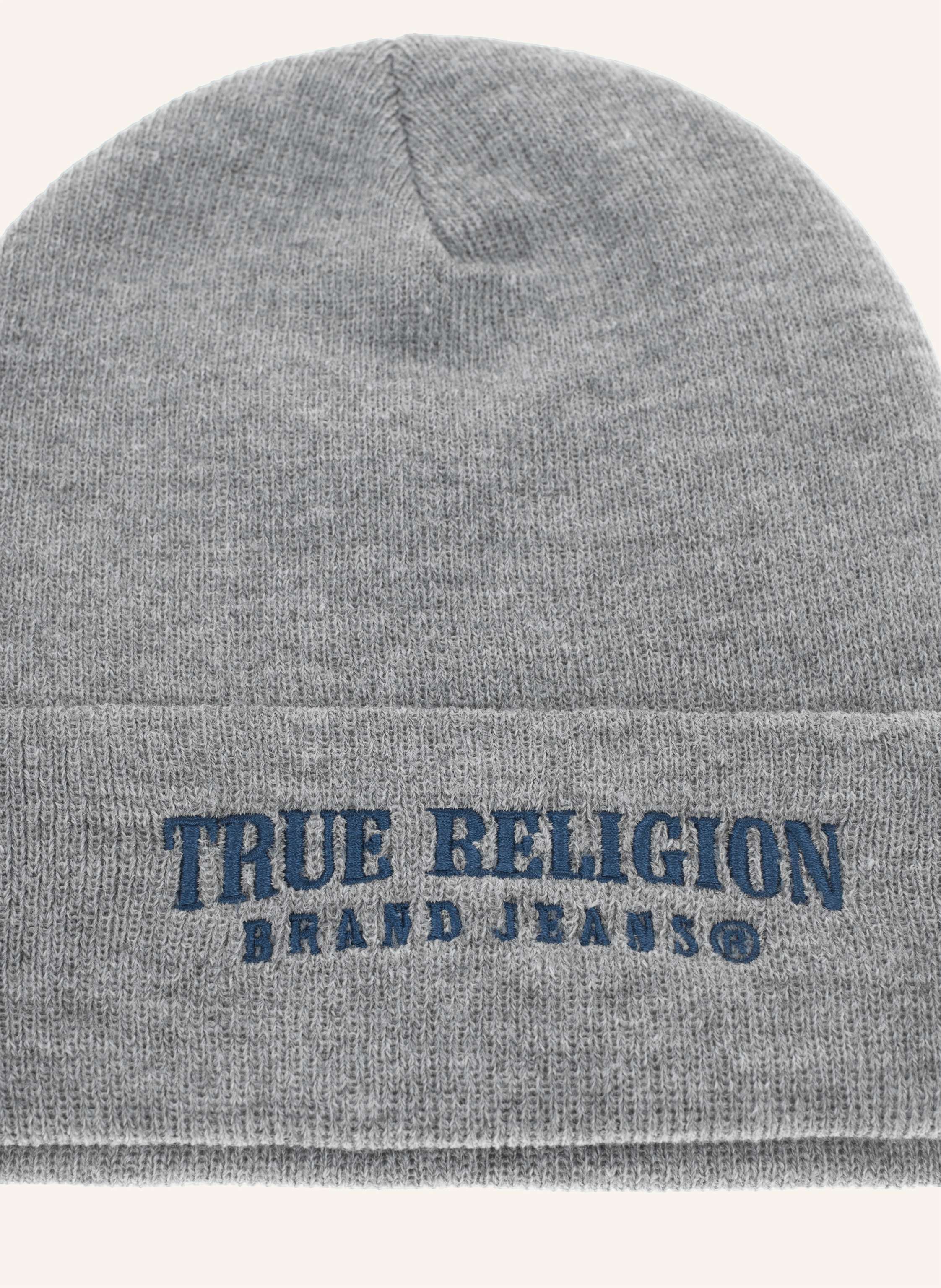 Thumbnail - True Religion Beanie grau