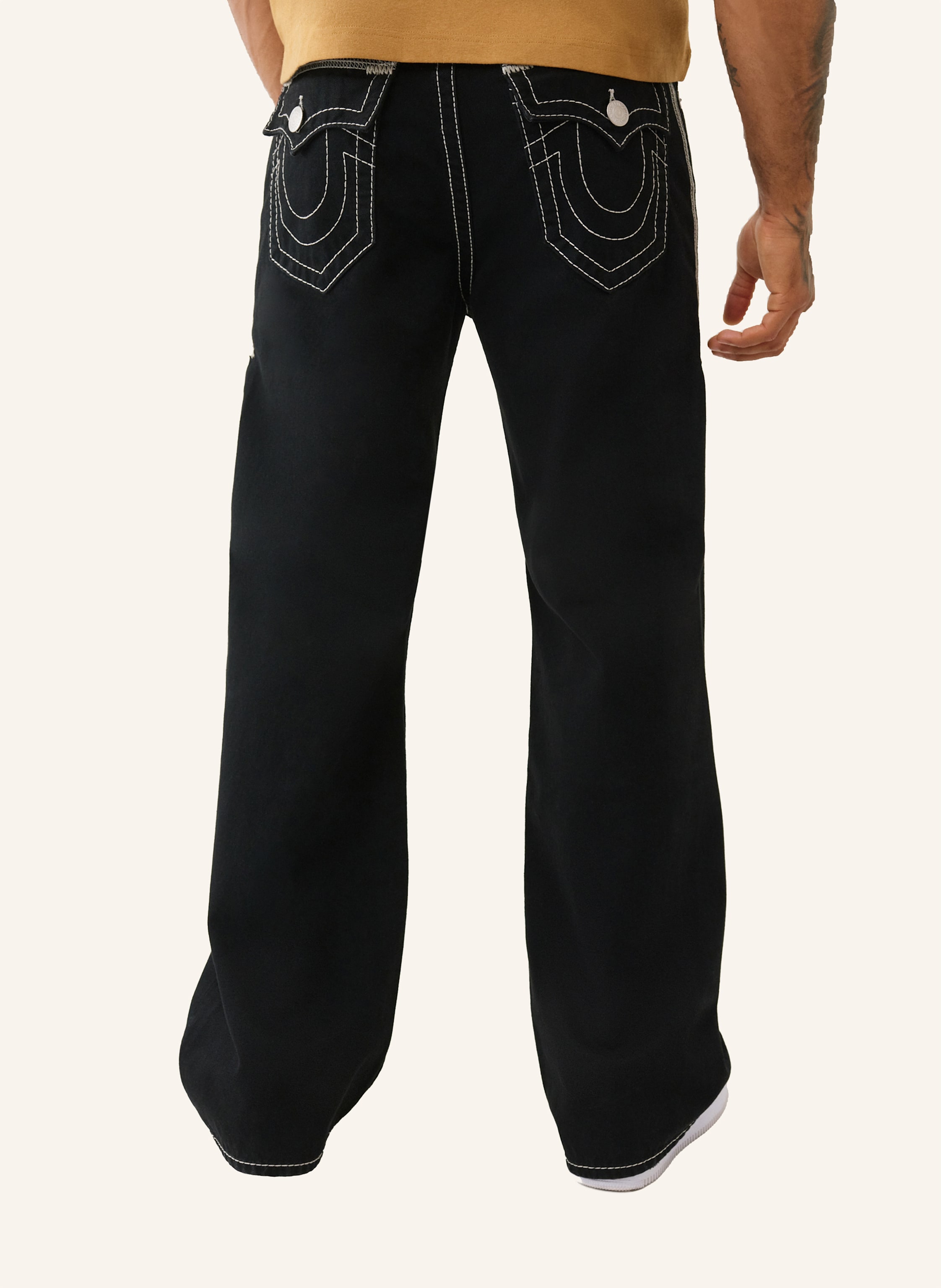 Thumbnail - True Religion Jeans Vinny Baggy schwarz