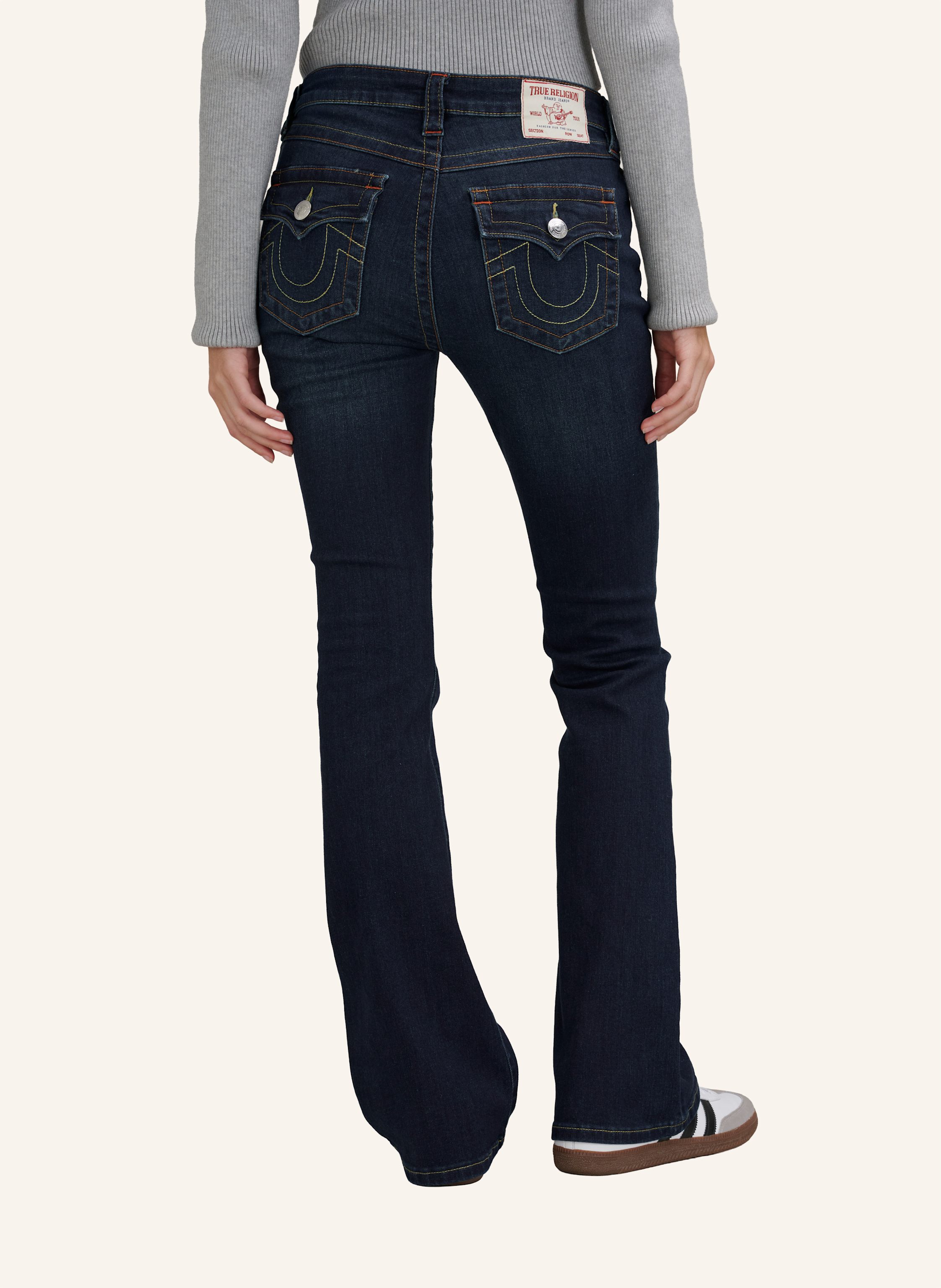 Thumbnail - True Religion Jeans Becca Bootcut blau