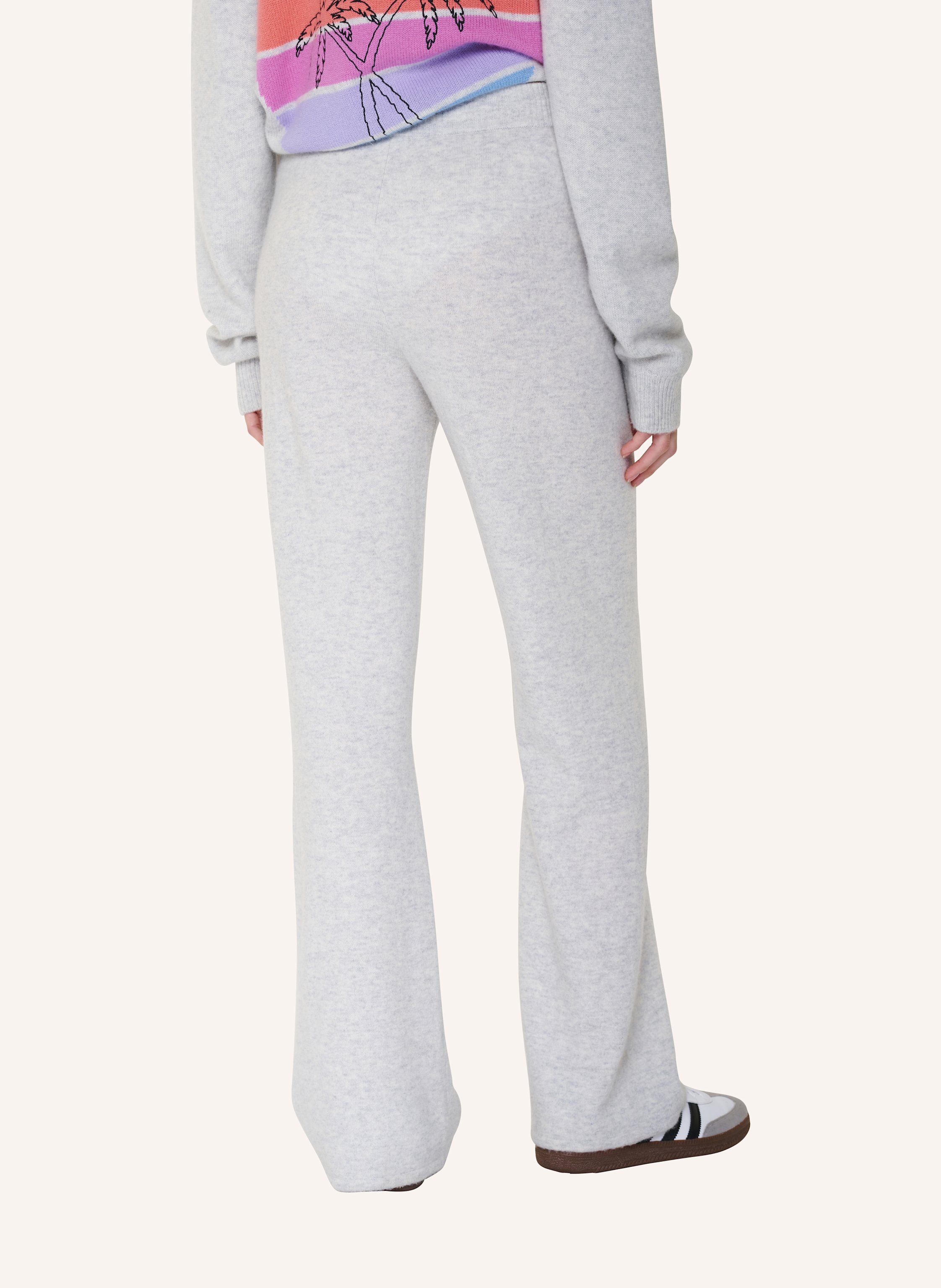 Thumbnail - True Religion Strickhose grau