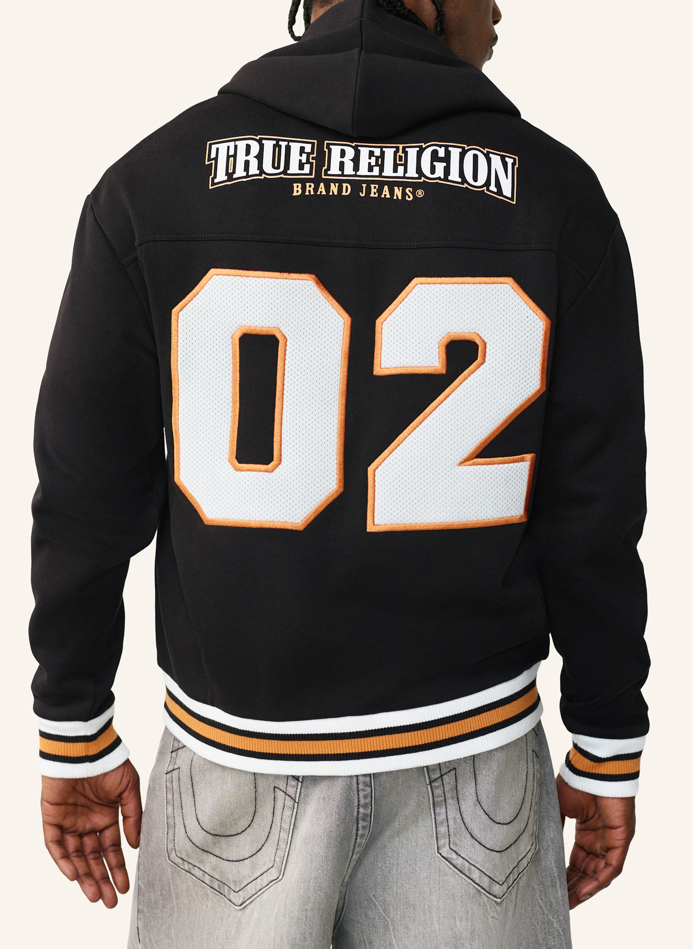 Thumbnail - True Religion Zip-Hoodie schwarz