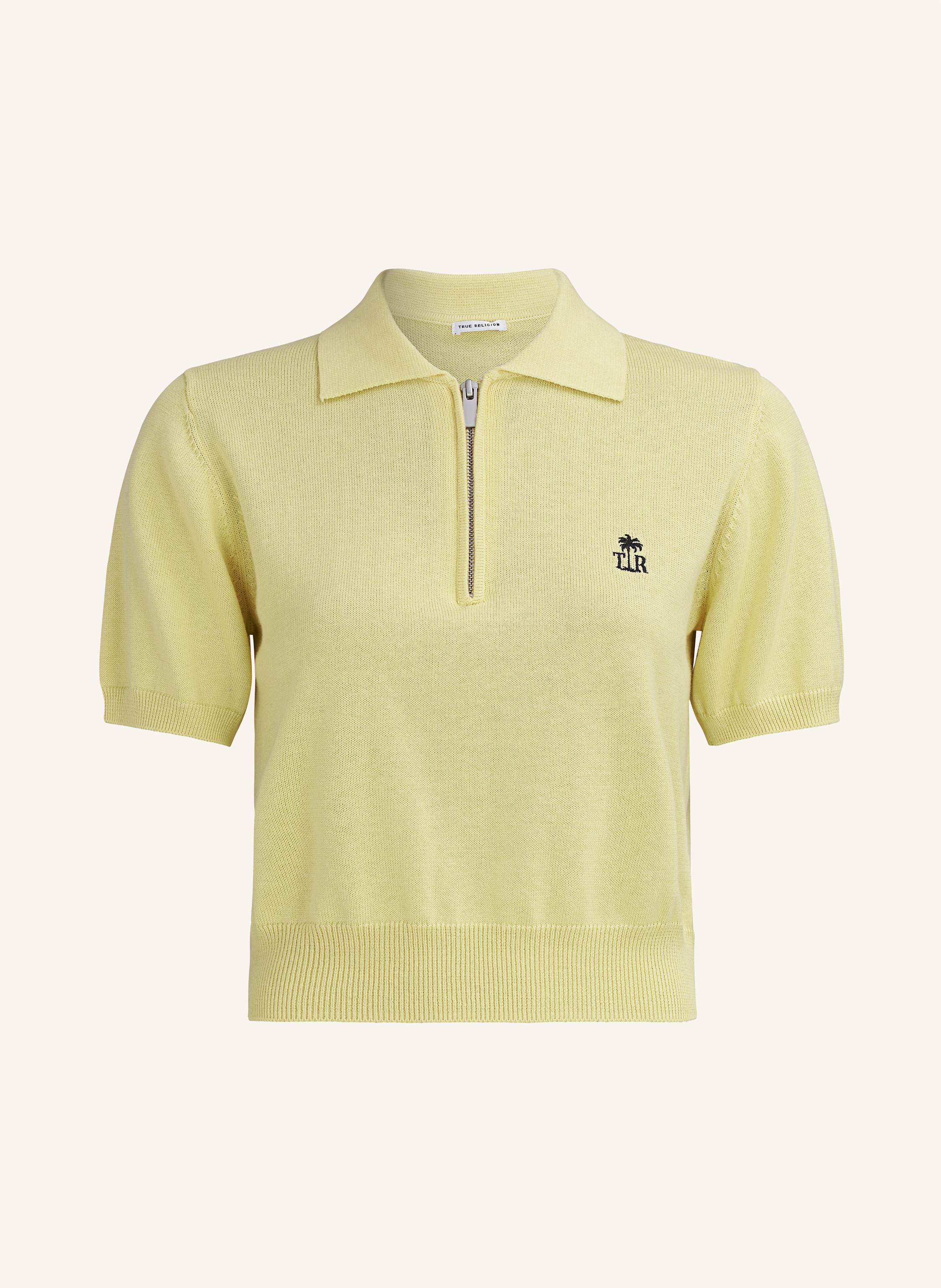 True Religion Poloshirt gelb