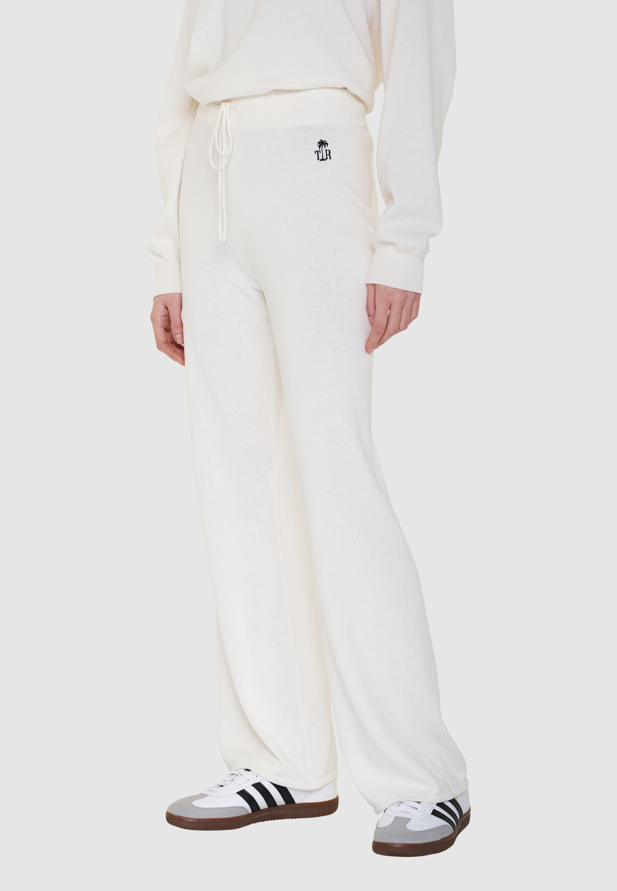 Thumbnail - True Religion Strickhose weiss