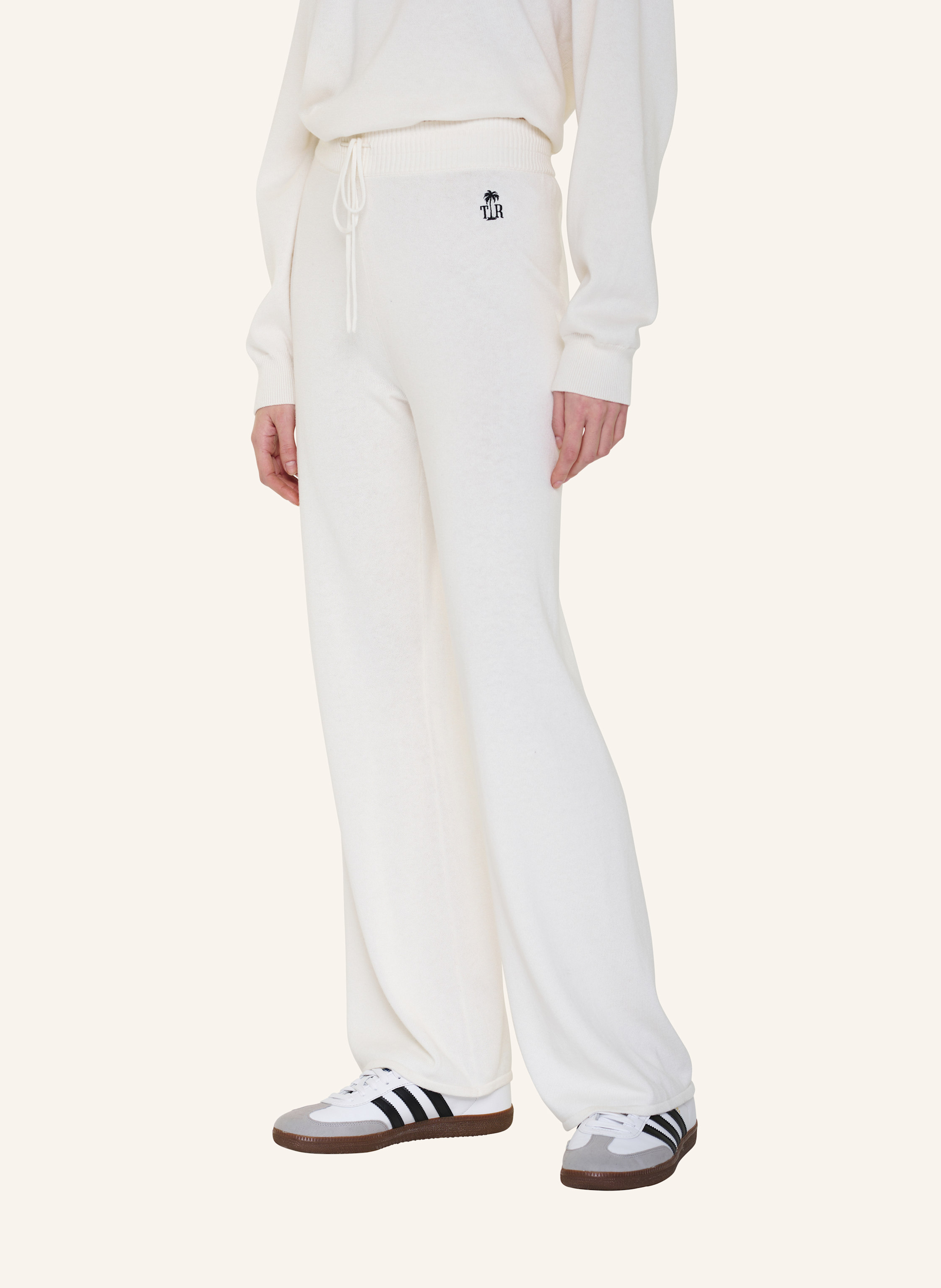 Thumbnail - True Religion Strickhose weiss