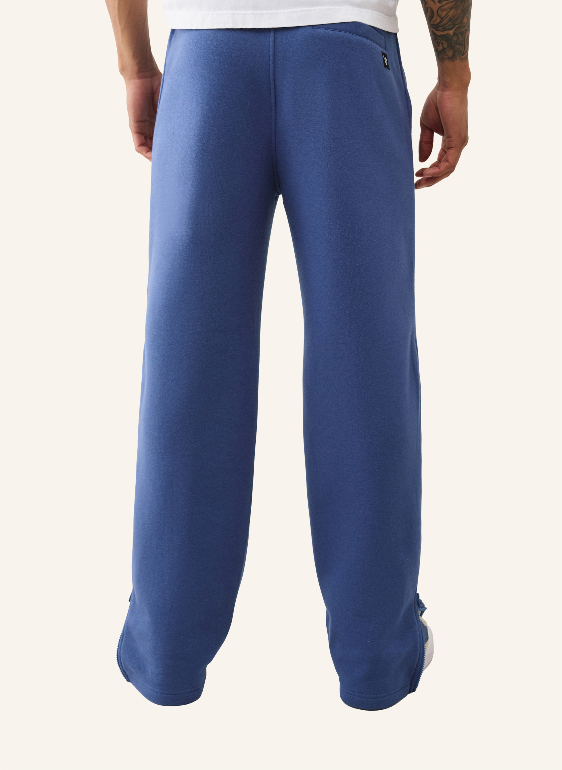 Thumbnail - True Religion Baggy Sweatpant Zip Up blau