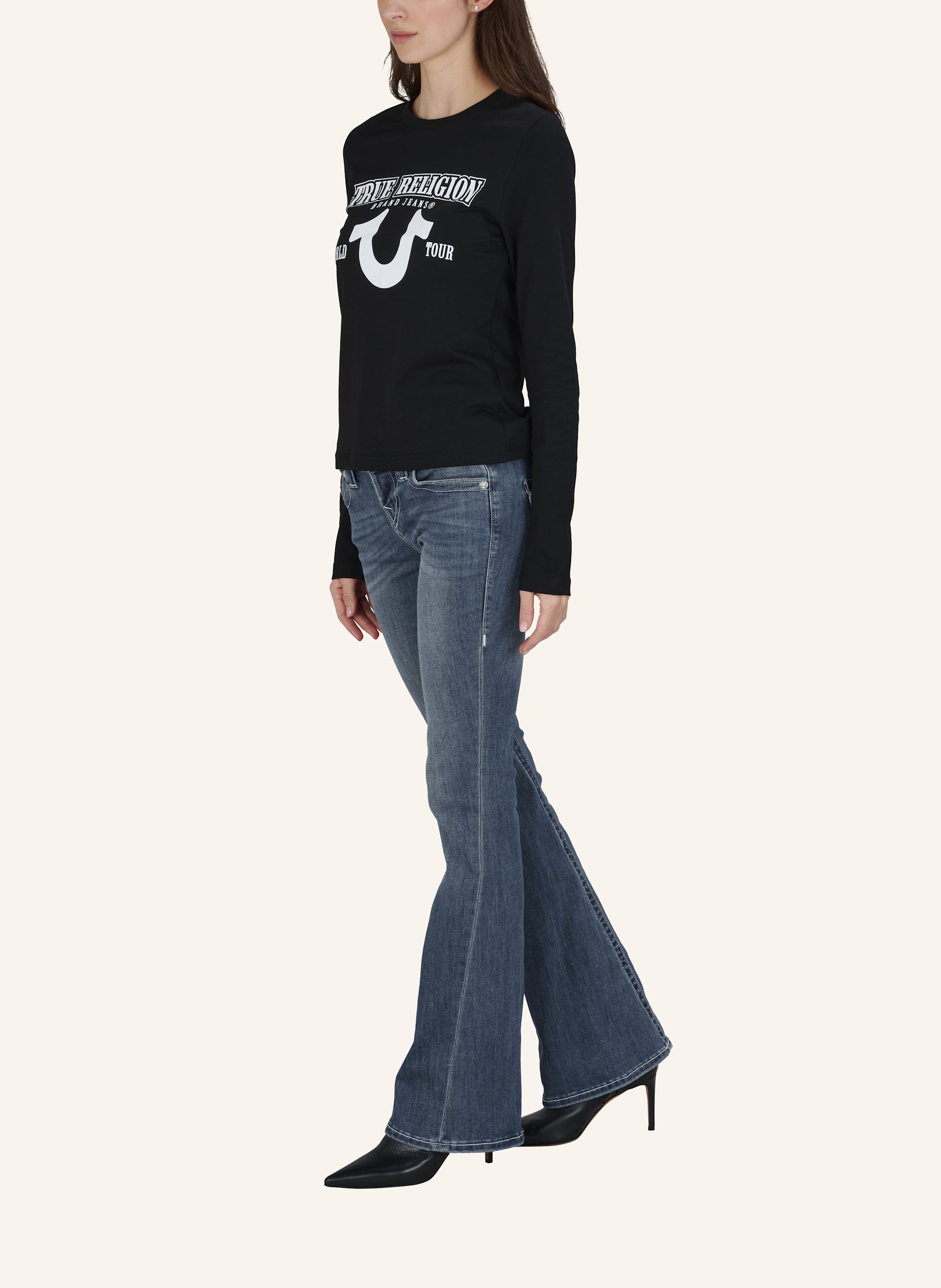 Thumbnail - True Religion Longsleeve schwarz