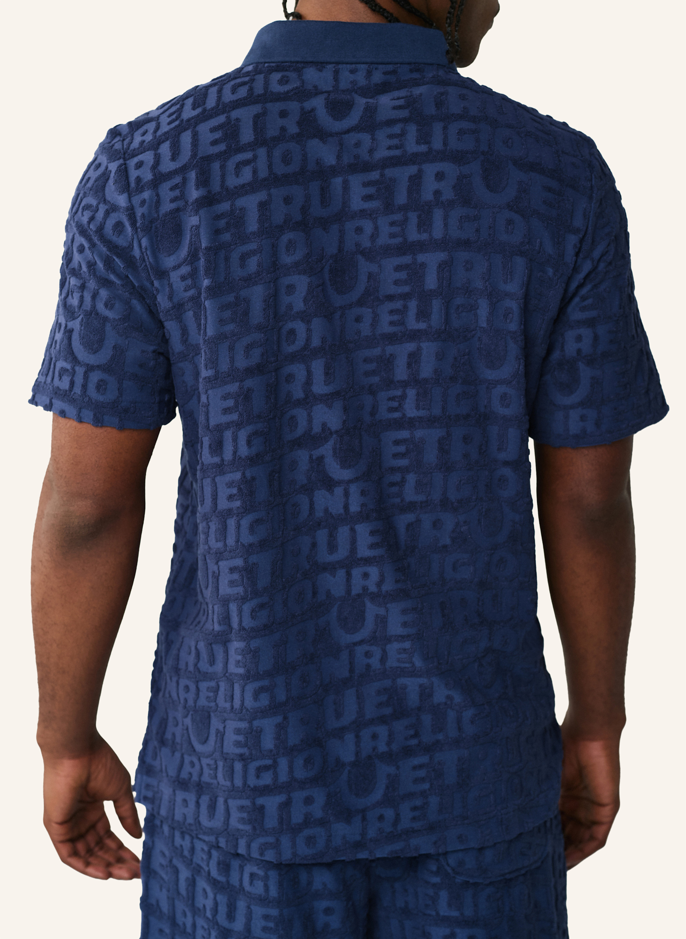 Thumbnail - True Religion Polo blau