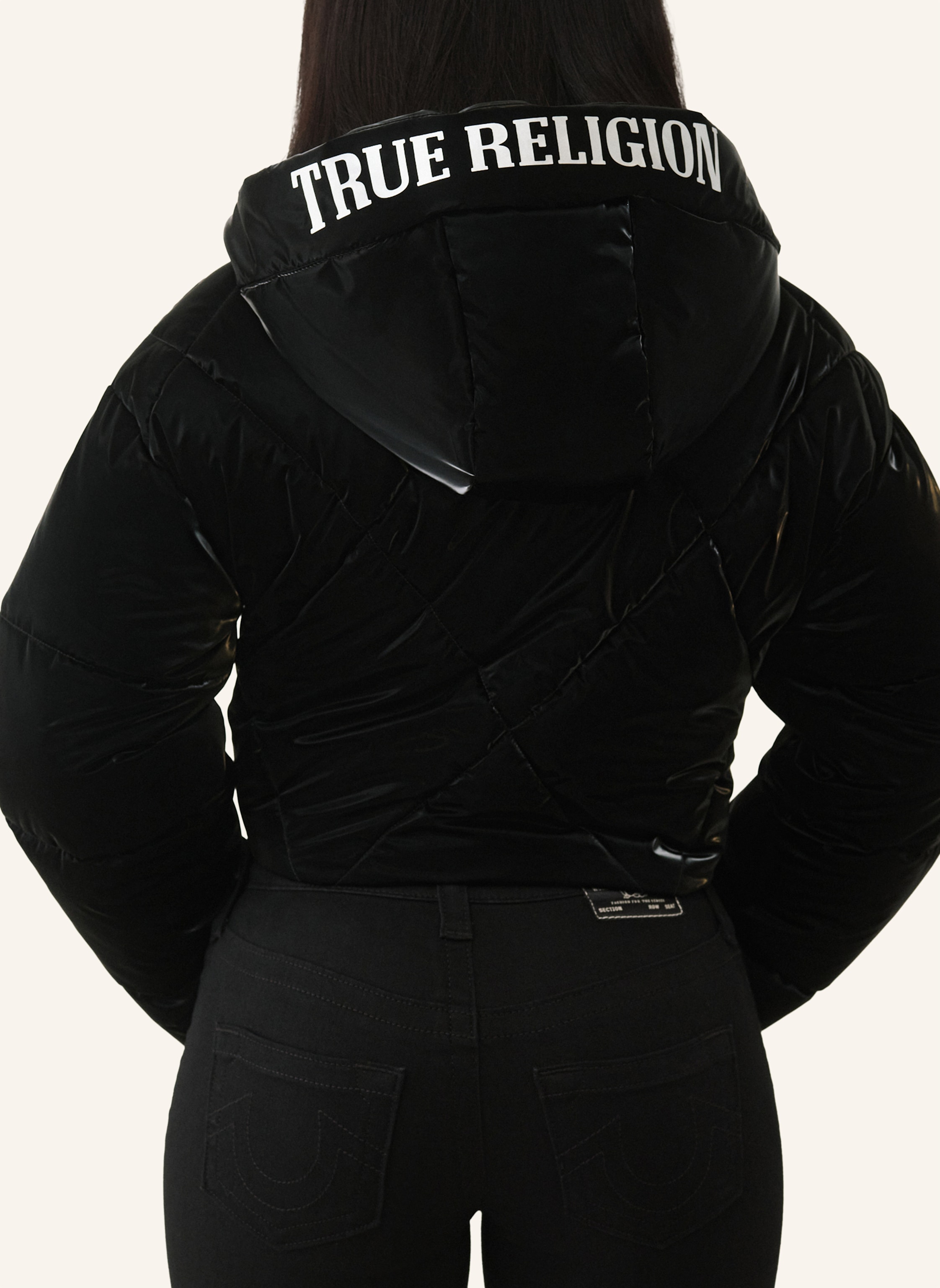 Thumbnail - True Religion Jacke schwarz