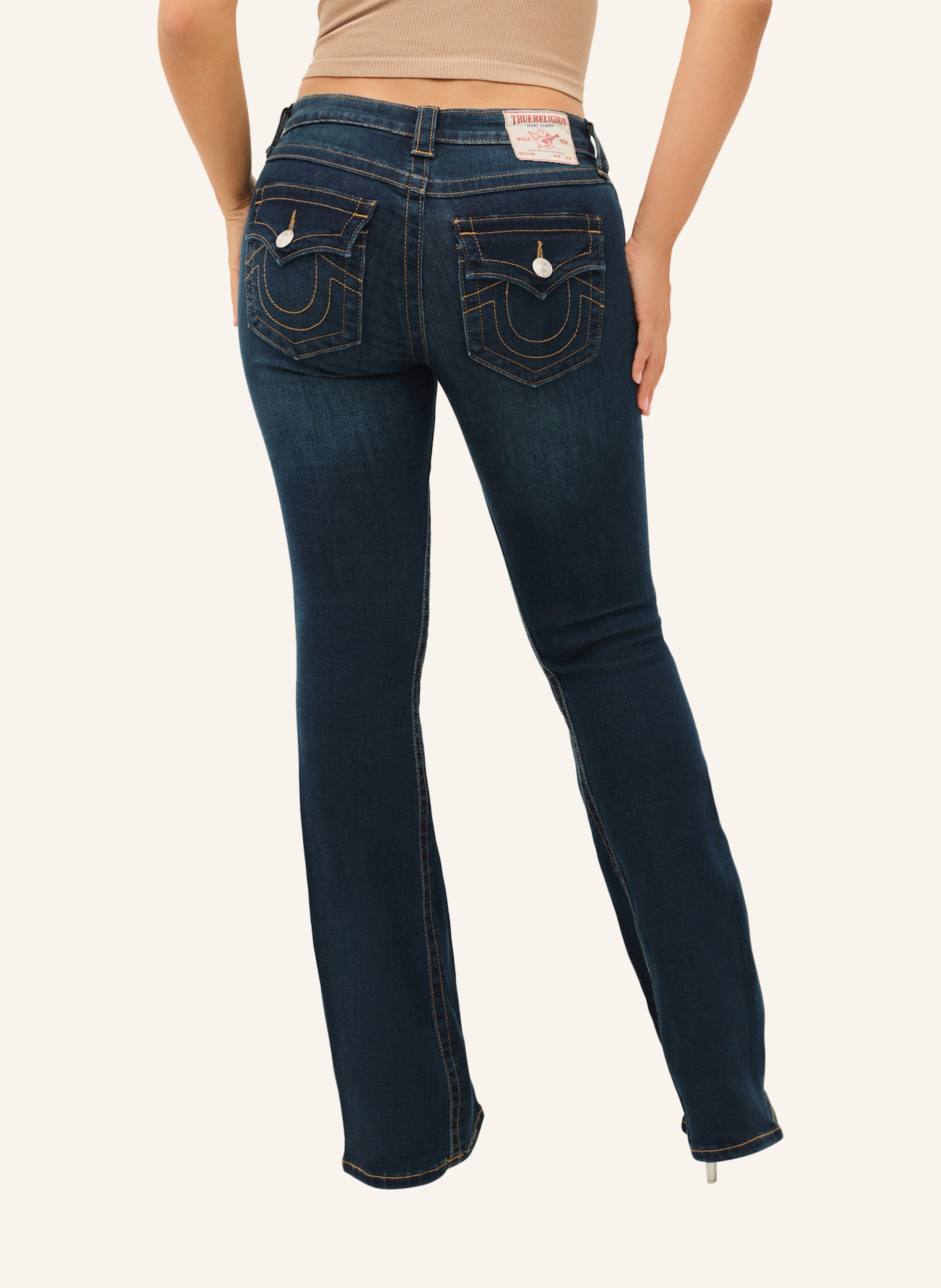 Thumbnail - True Religion Flare Jeans blau