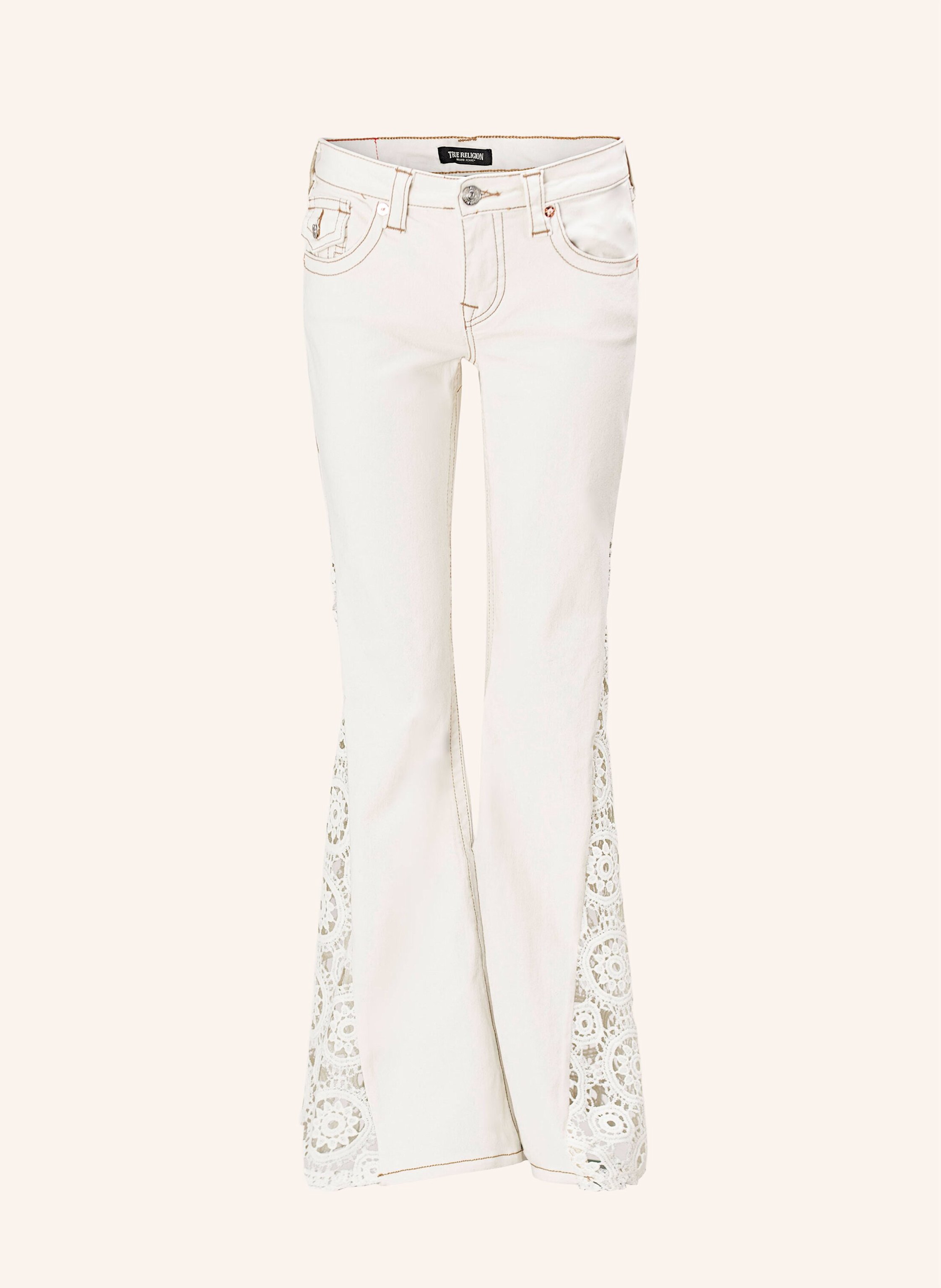 dab着用モデルTrue Religion White flare denim 【公式通販】