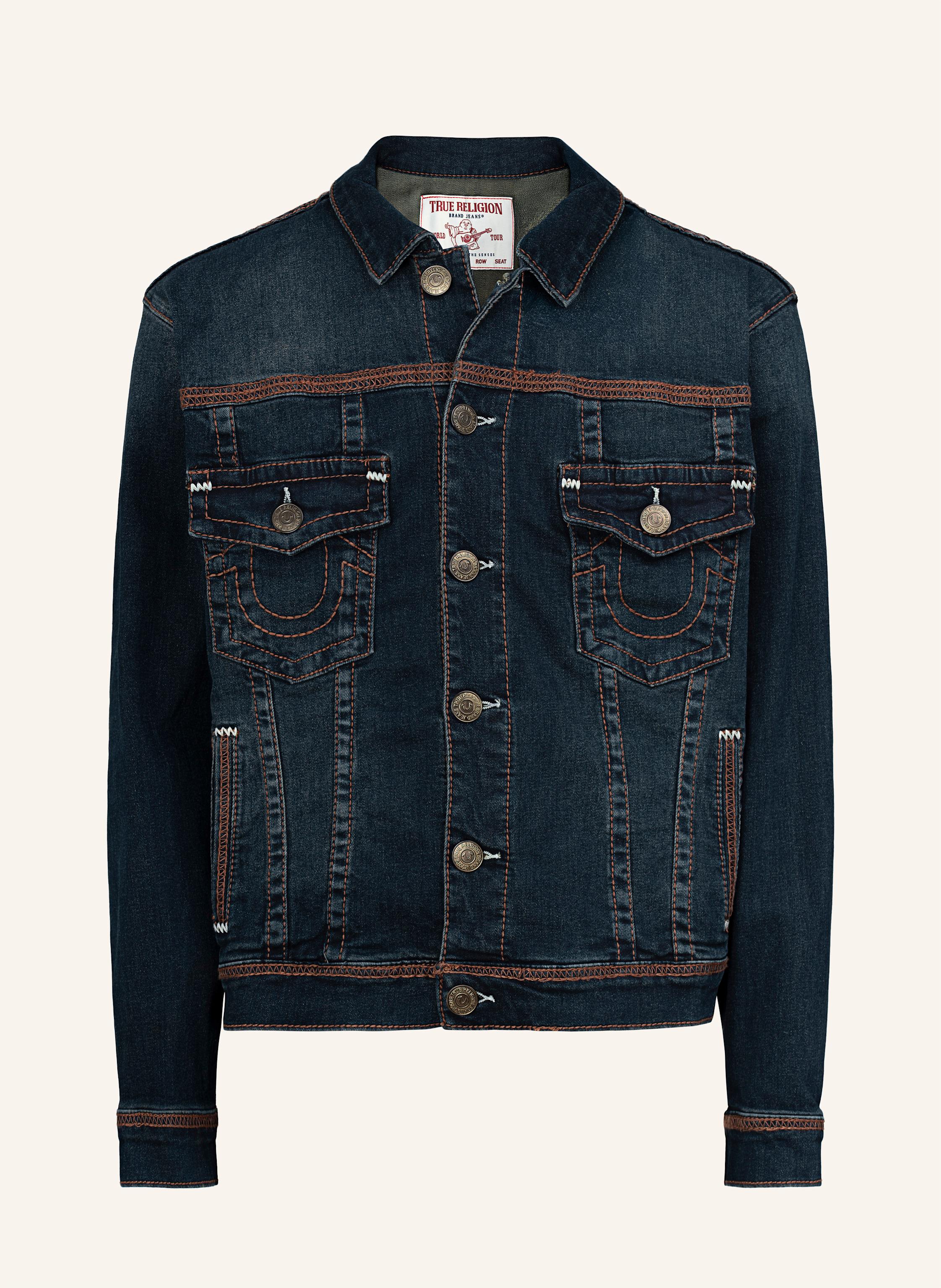 True Religion Jeansjacke blau