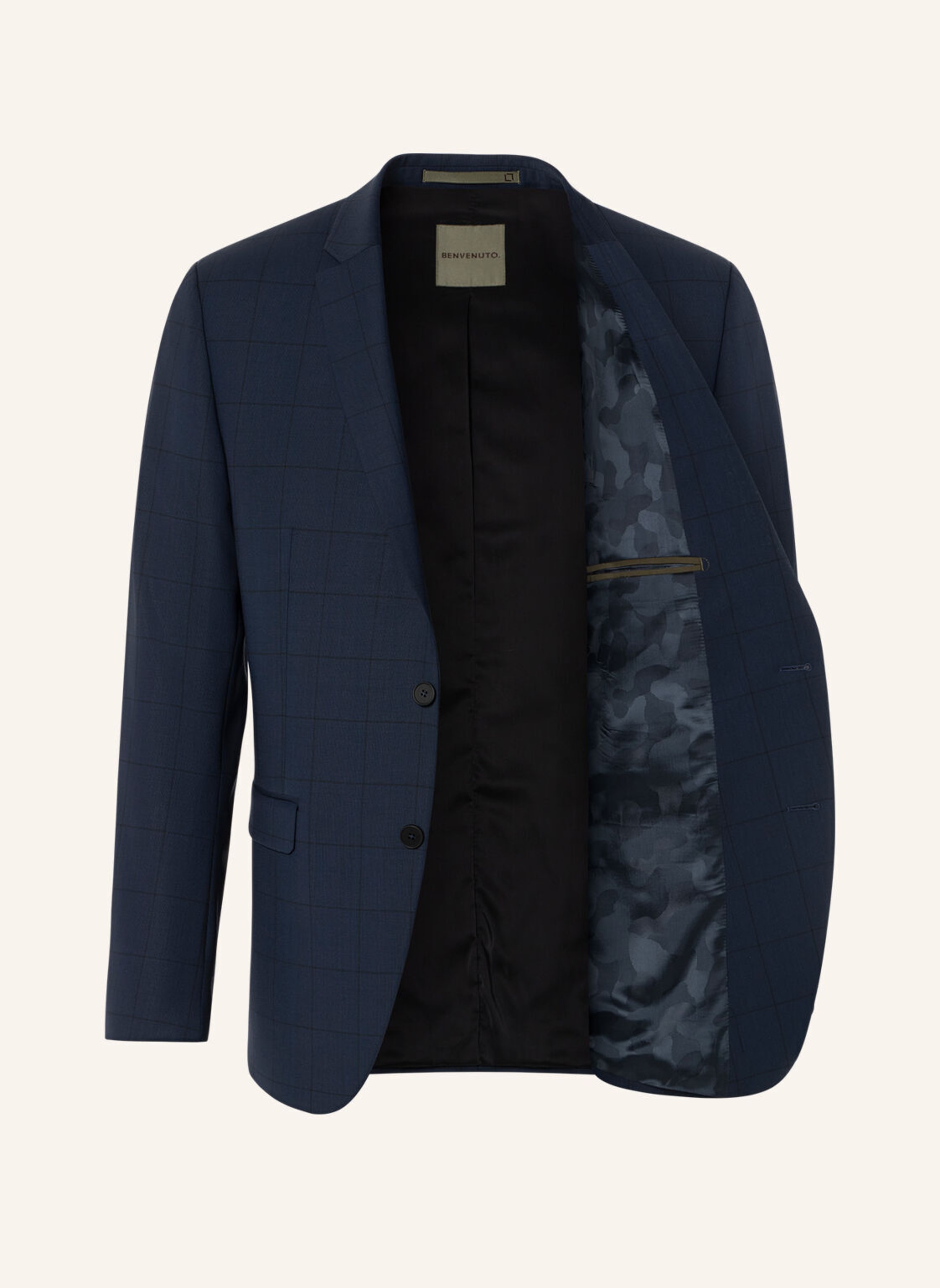 Thumbnail - Benvenuto Anzugsakko Othello Slim Fit blau