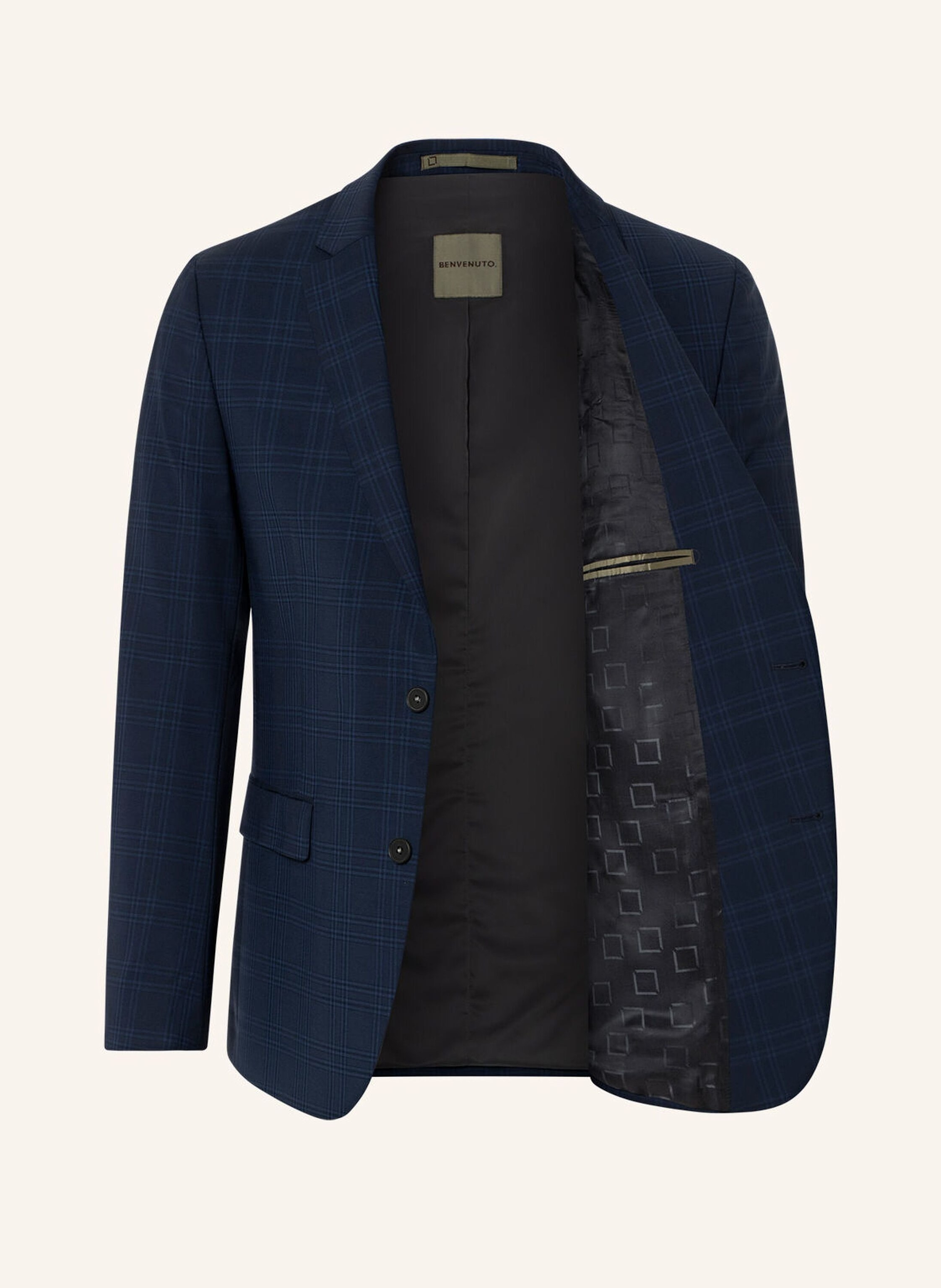 Thumbnail - Benvenuto Anzugsakko Othello Slim Fit blau