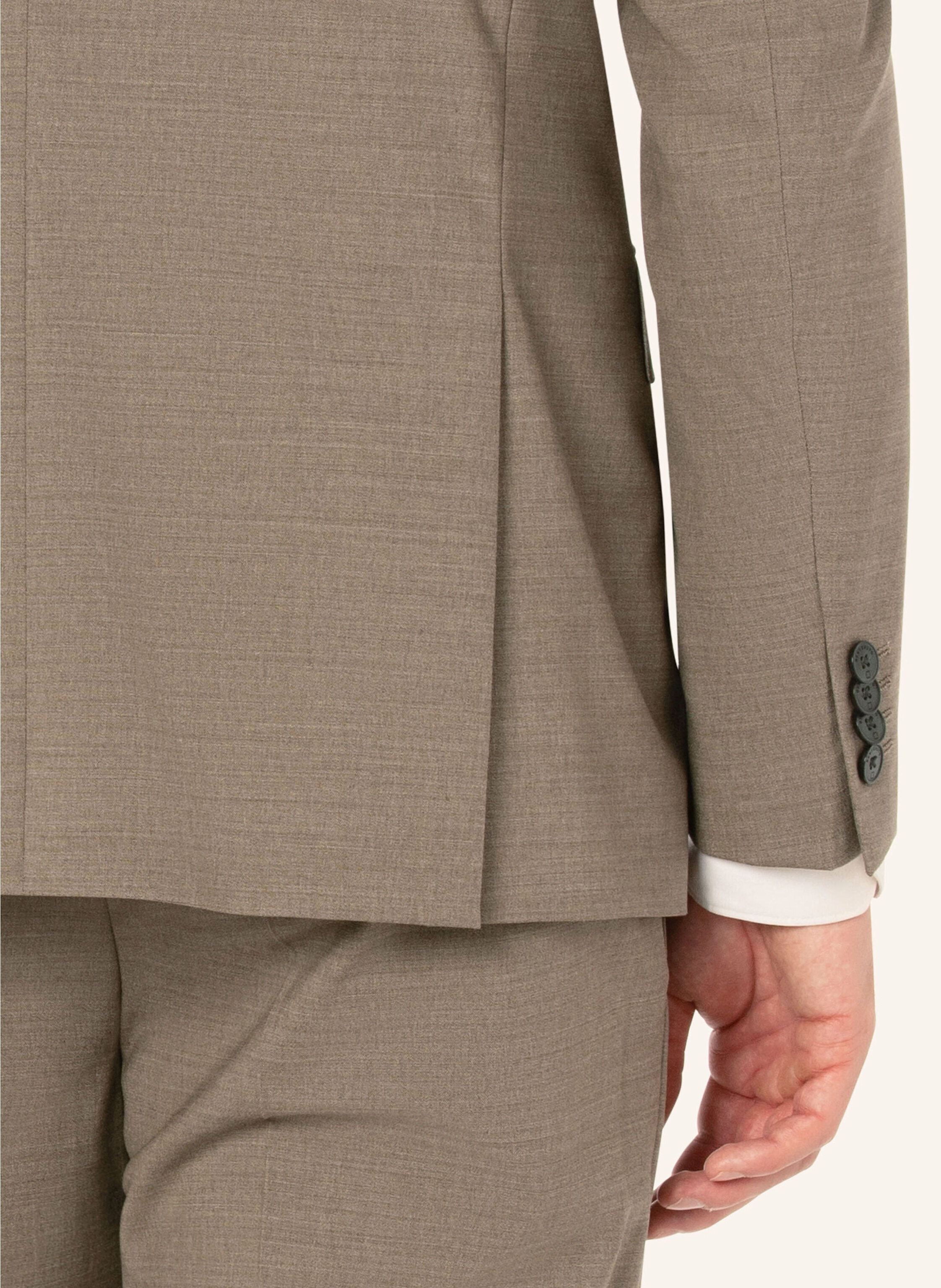 Thumbnail - Benvenuto Anzugsakko Mario Modern Fit braun