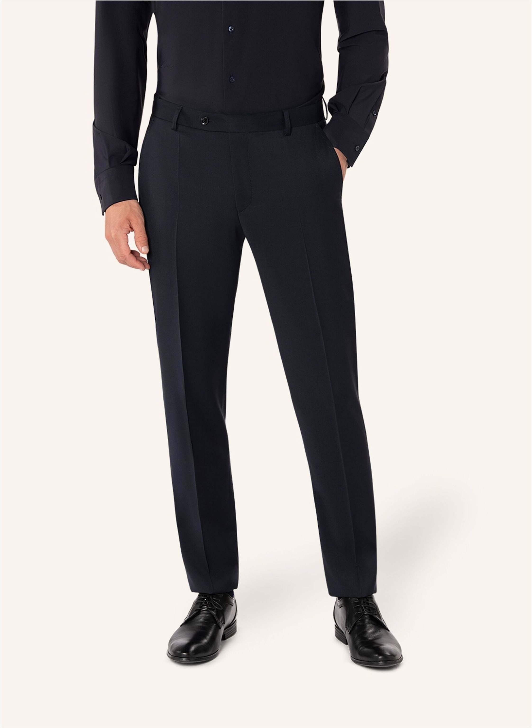 Thumbnail - Benvenuto Anzughose Nero Modern Fit blau