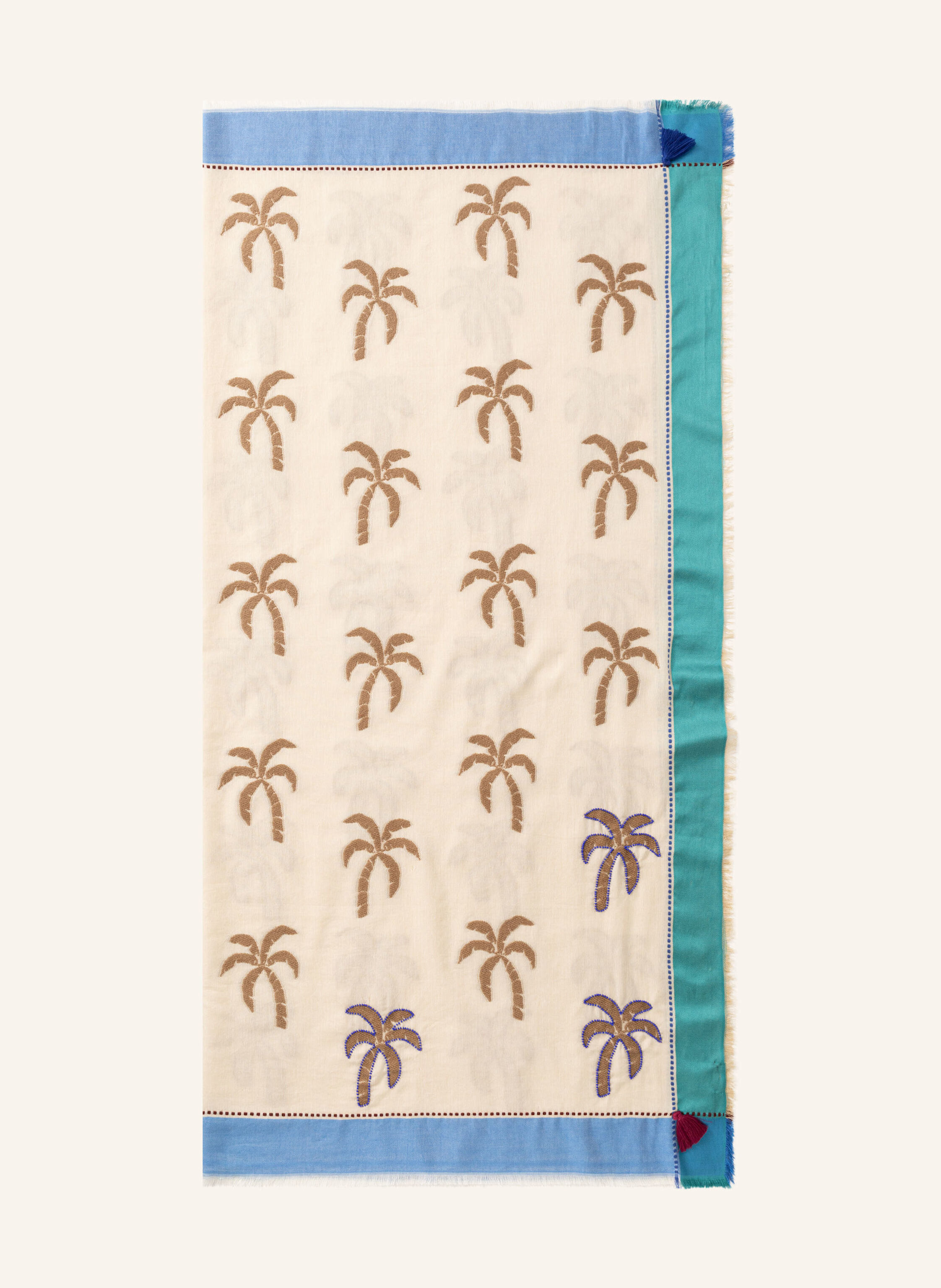 Codello Jacquard-Tuch beige