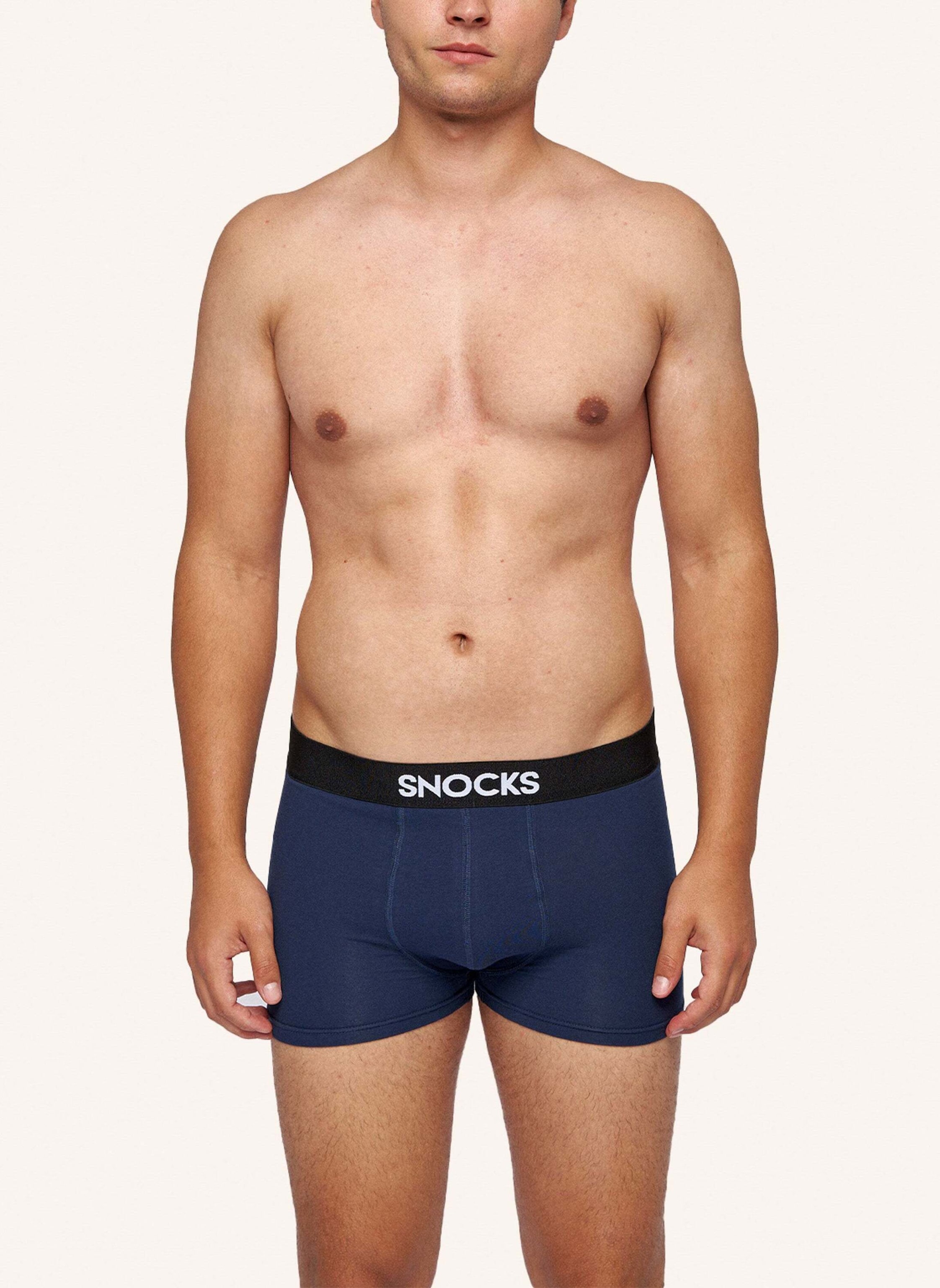 Thumbnail - Snocks 6er-Pack Boxershorts blau