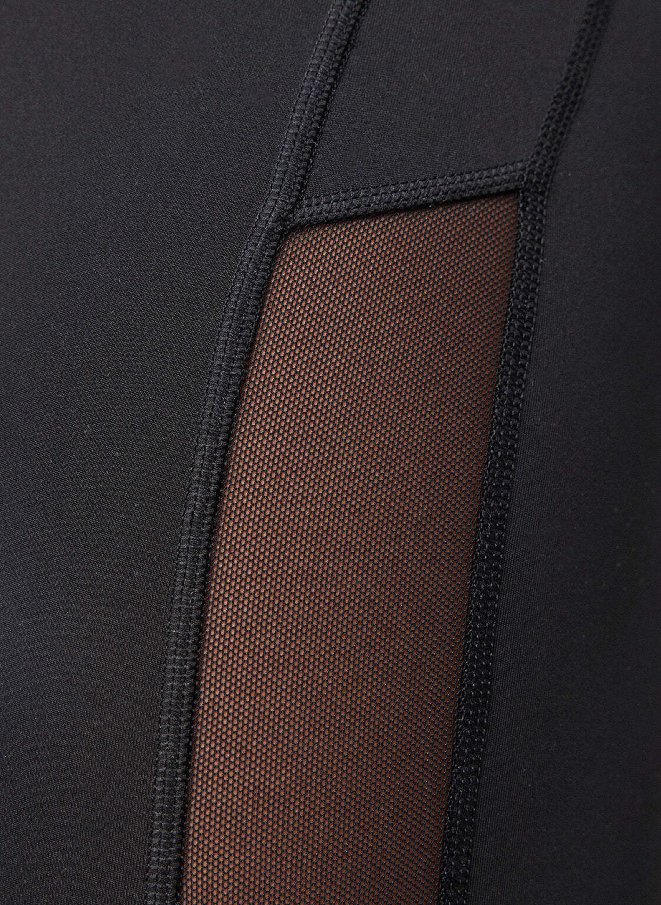 Thumbnail - Snocks High Waist Leggings Mesh schwarz