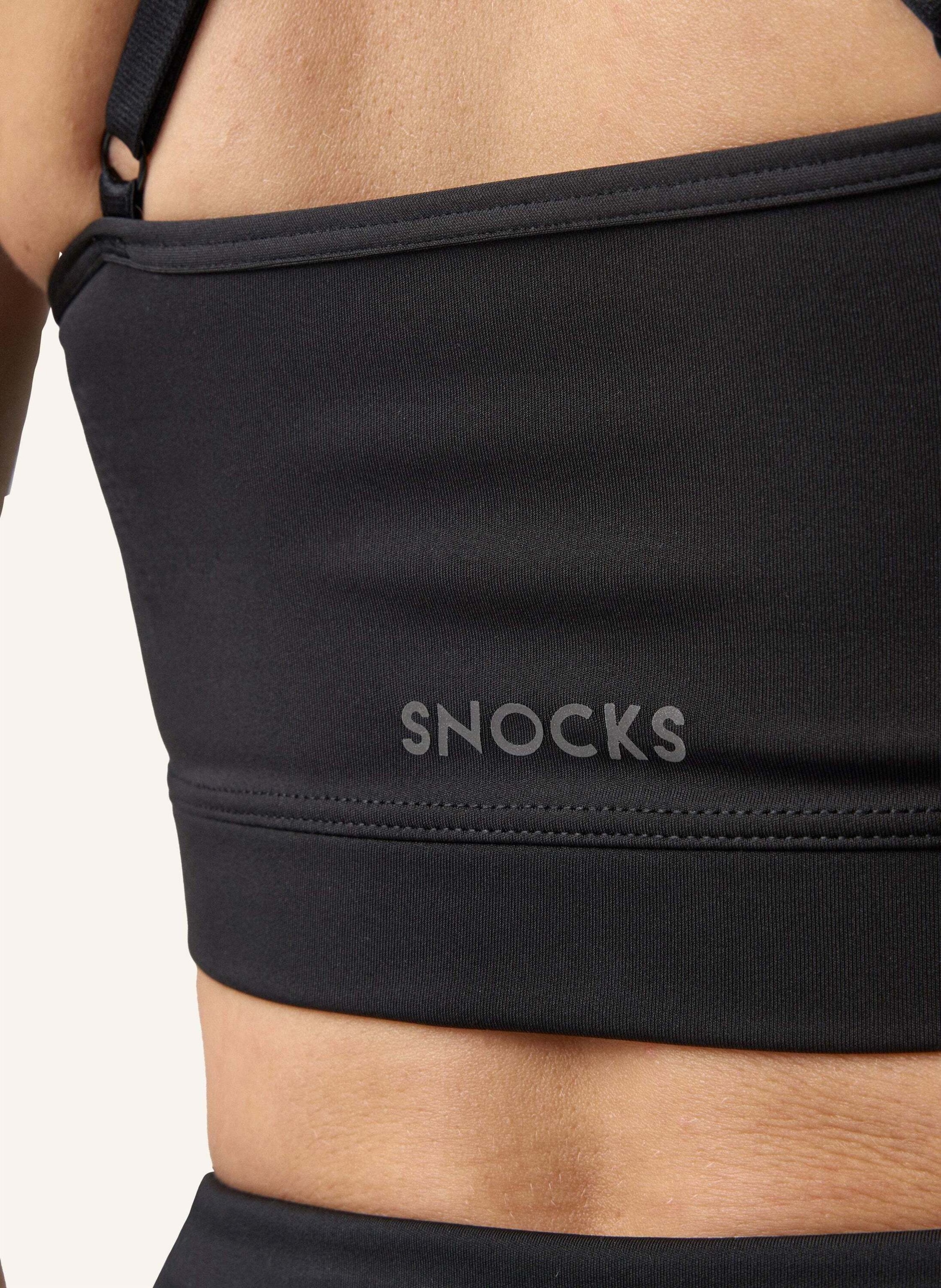 Thumbnail - Snocks Sport-Bh X Back schwarz