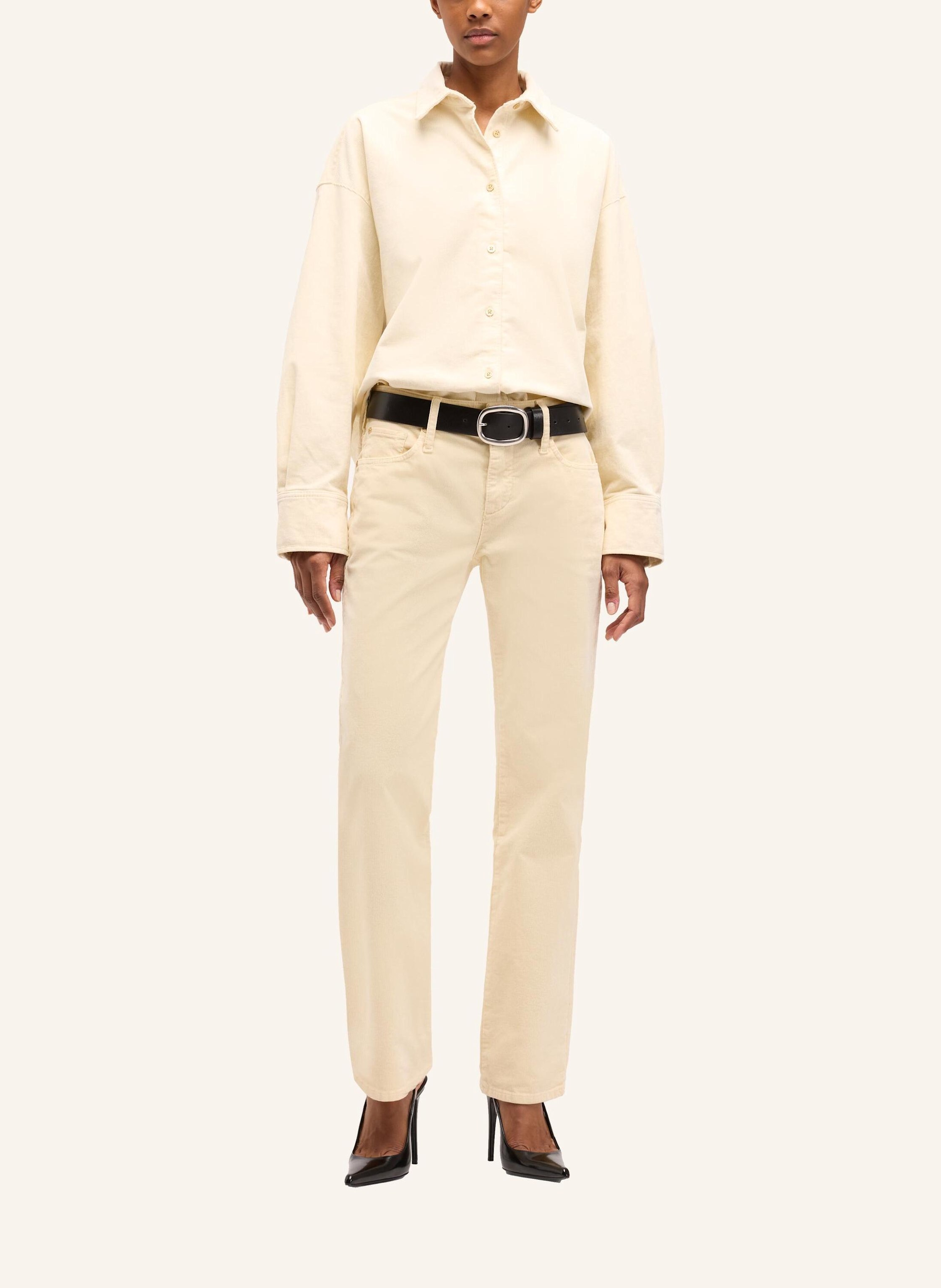 Thumbnail - 7 For All Mankind Jeans Calie Straight Straight Fit weiss