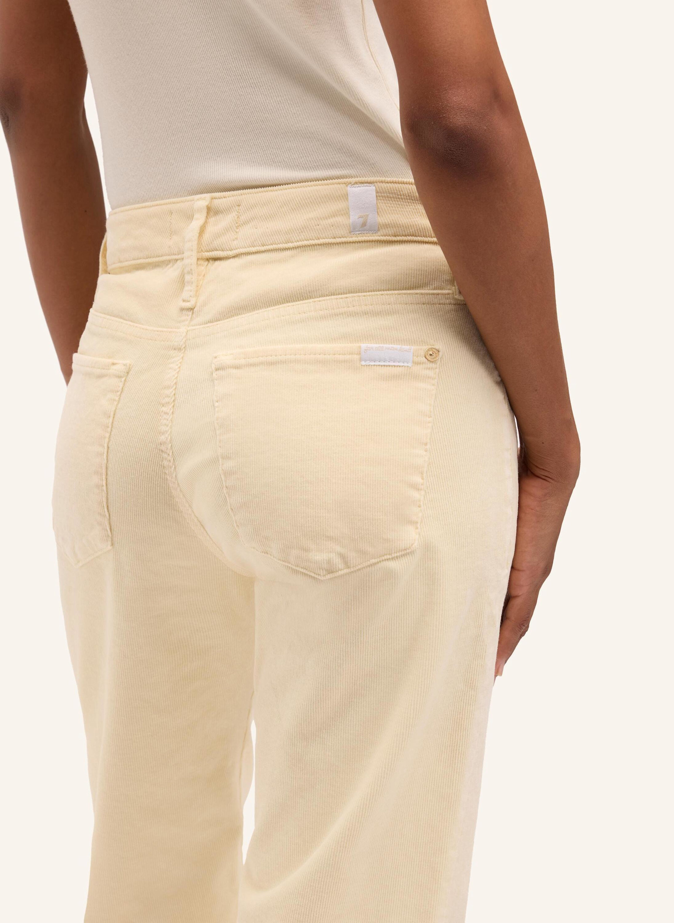 Thumbnail - 7 For All Mankind Jeans Calie Straight Straight Fit weiss