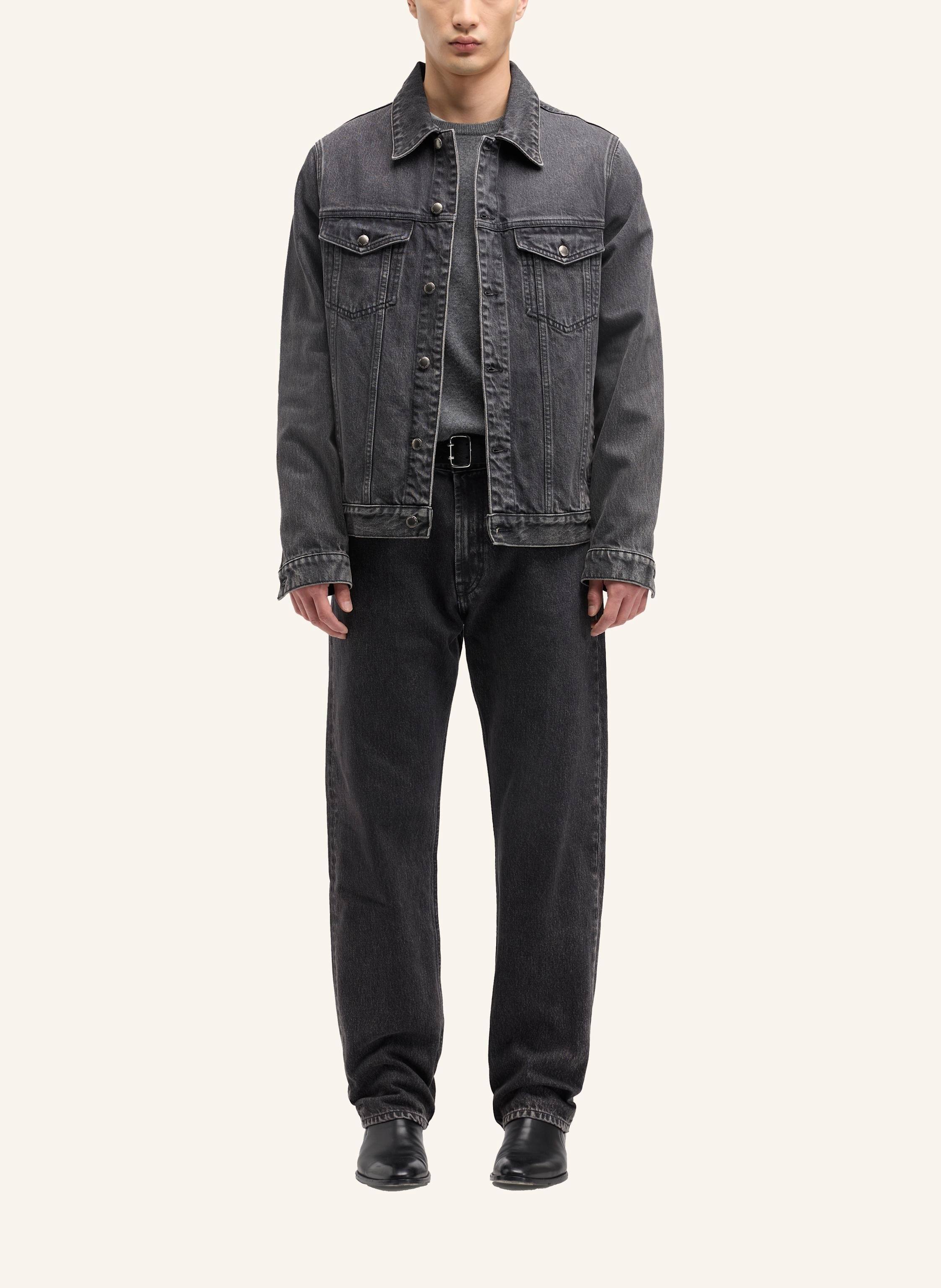 Thumbnail - 7 For All Mankind Perfect Jacket Jeansjacke schwarz