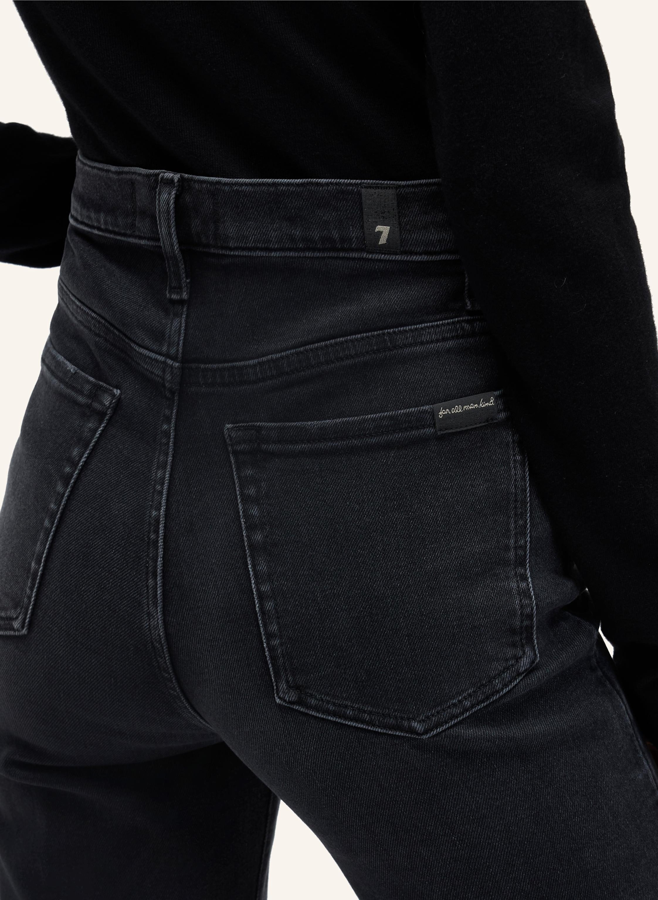 Thumbnail - 7 For All Mankind Jeans Modern Dojo Flare Fit schwarz