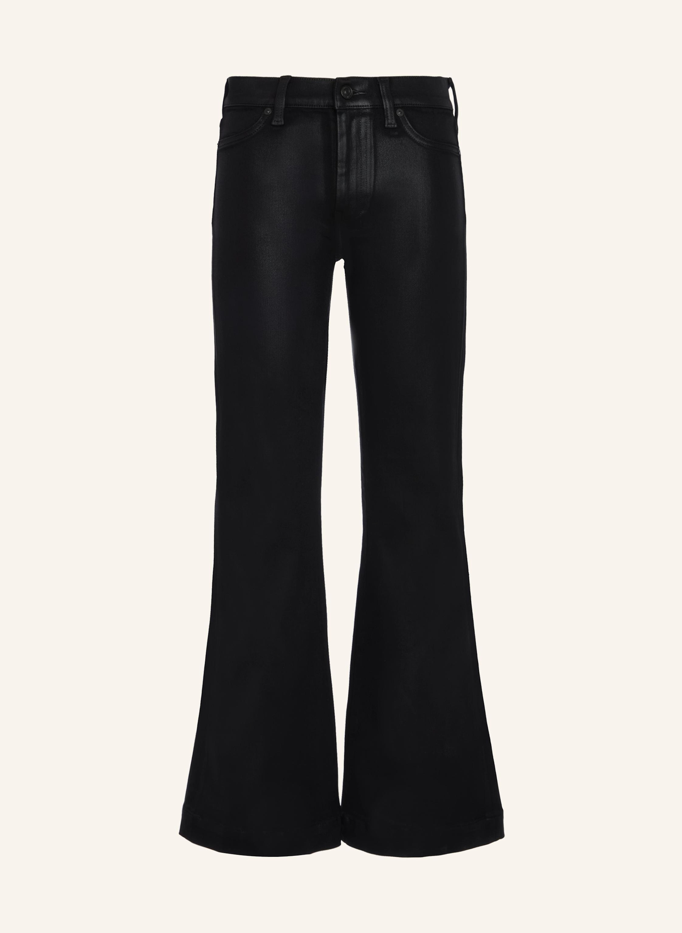 7 For All Mankind Jeans Dojo Tailorless Flare Fit schwarz