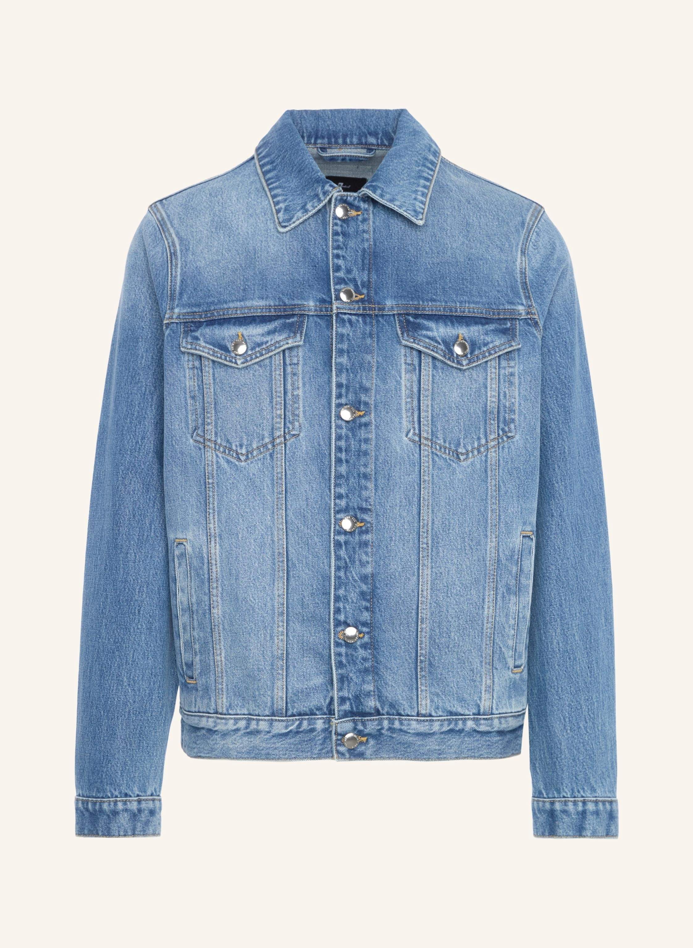 7 For All Mankind Perfect Jacket Jeansjacke blau