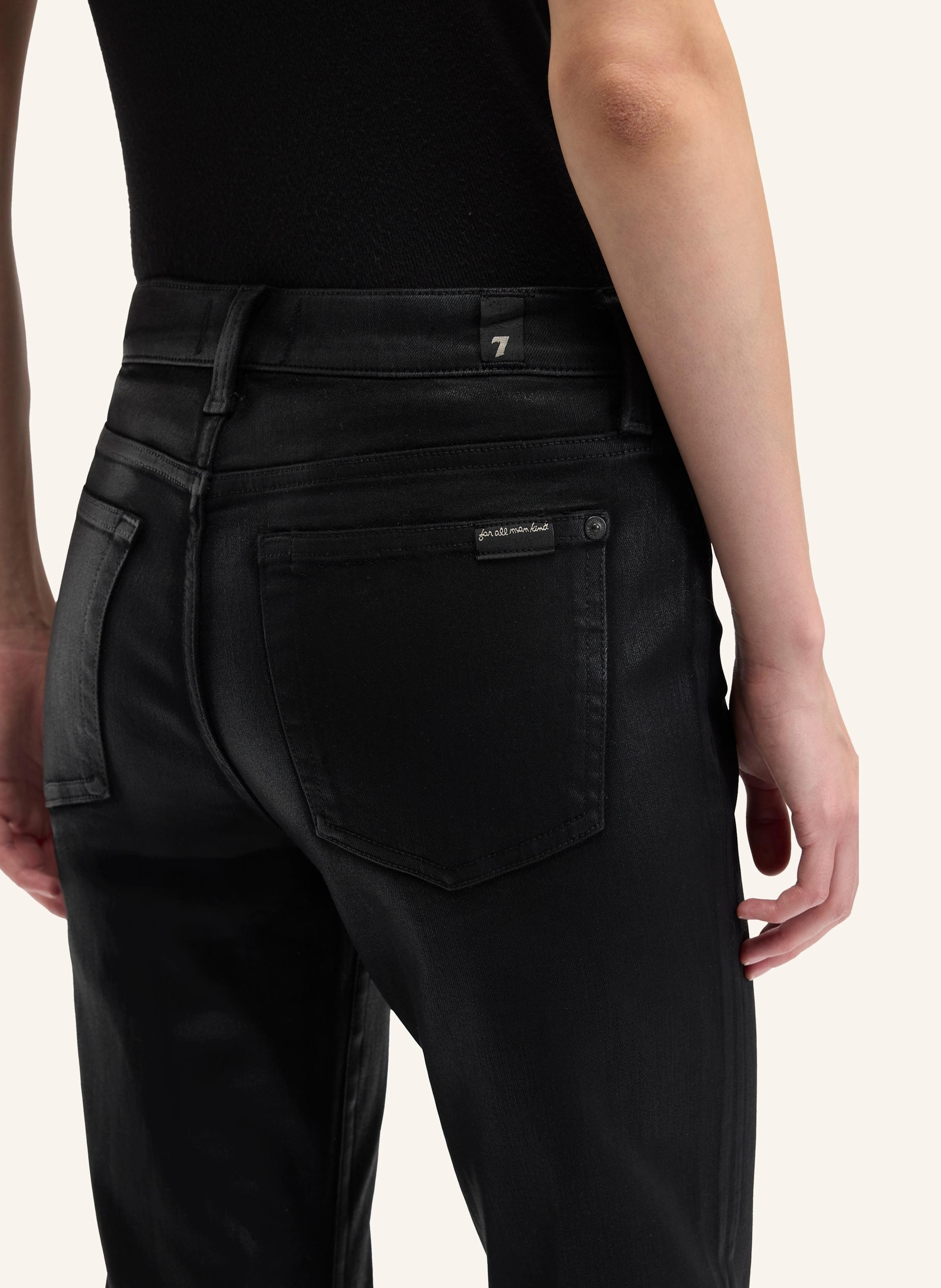 Thumbnail - 7 For All Mankind Jeans Dojo Tailorless Flare Fit schwarz