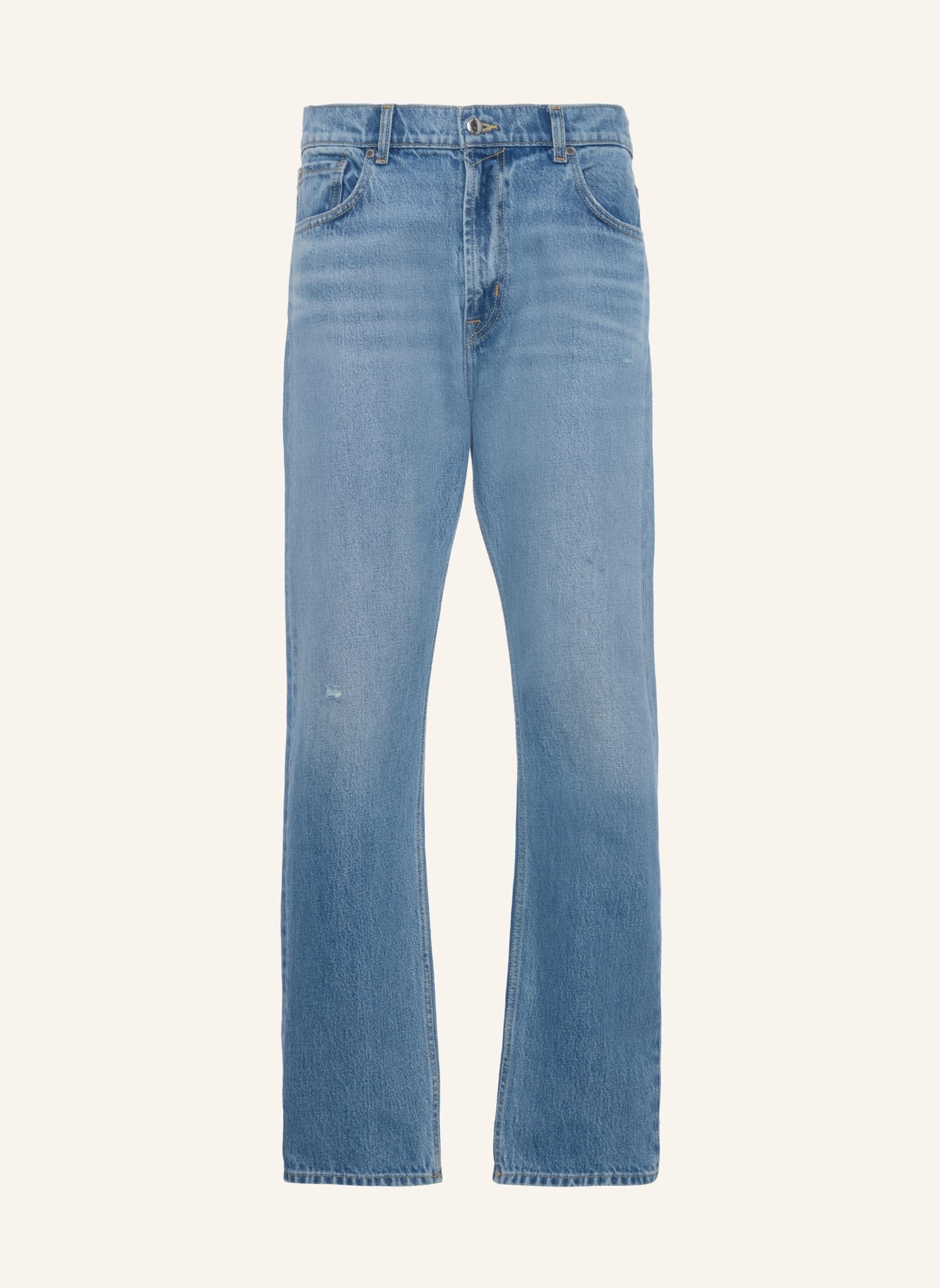 7 For All Mankind Jeans Modern Straight Straight Fit blau