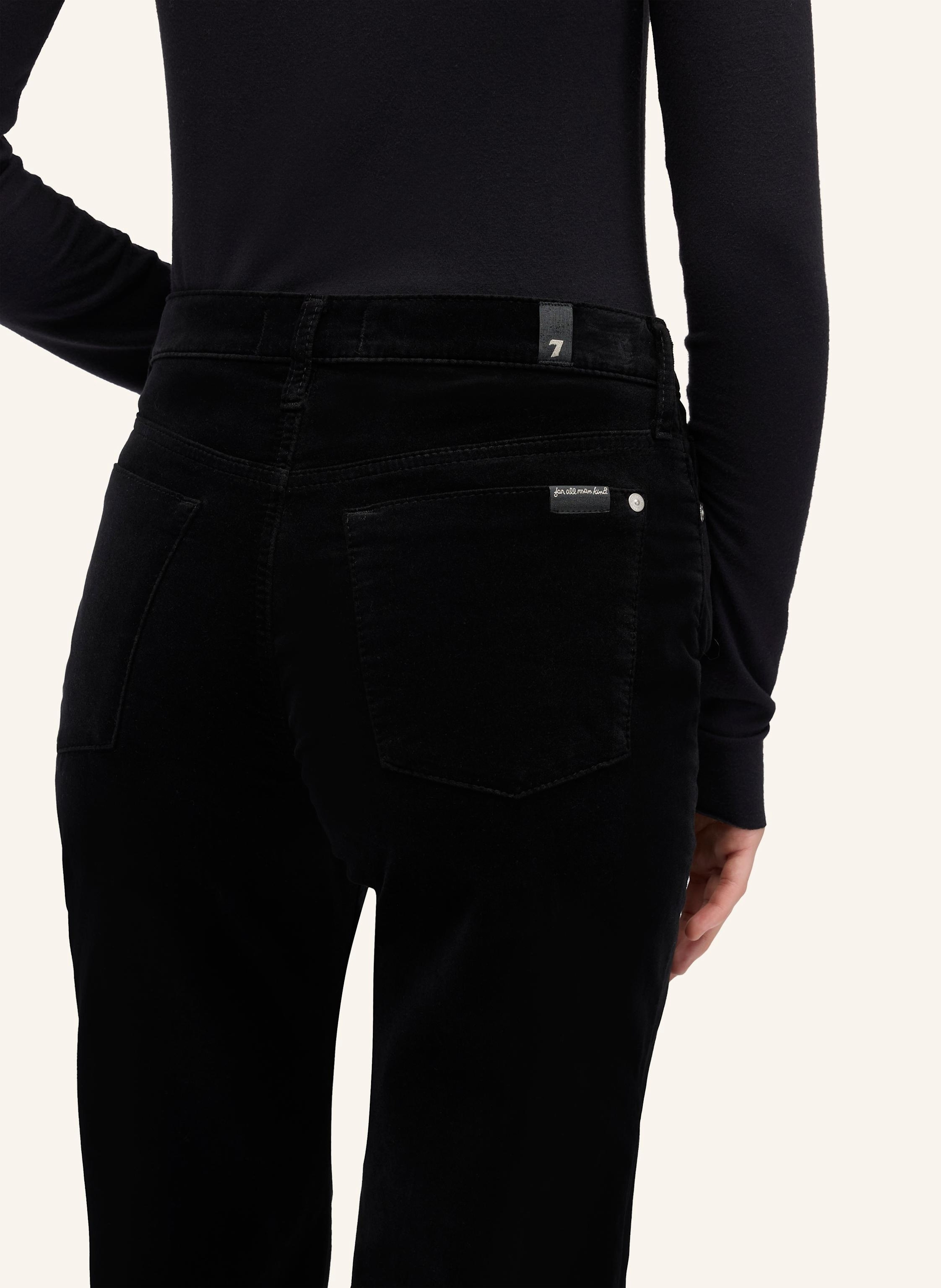 Thumbnail - 7 For All Mankind Jeans Retro Flare Flare Fit schwarz