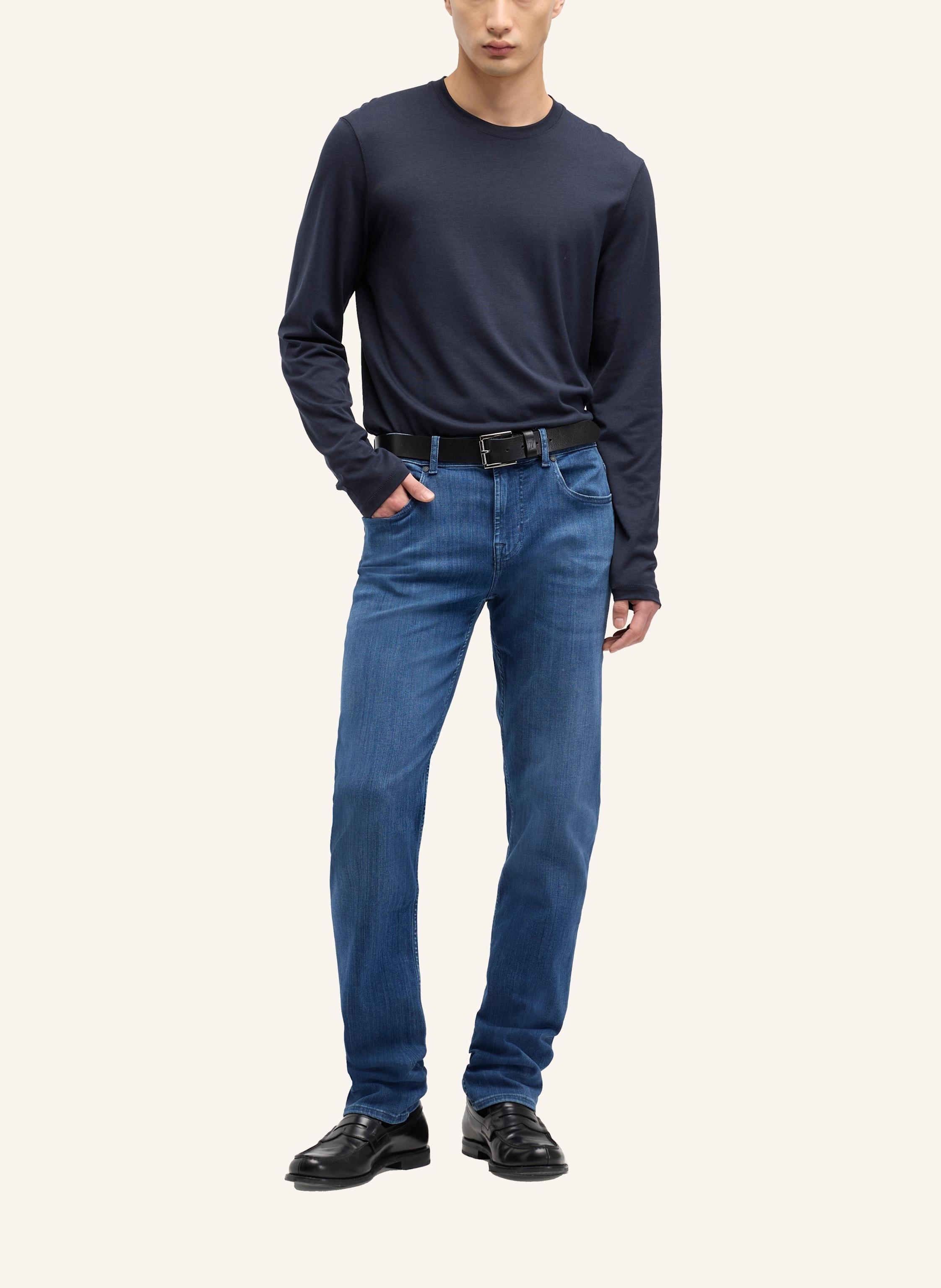 Thumbnail - 7 For All Mankind Jeans Standard Straight Fit blau
