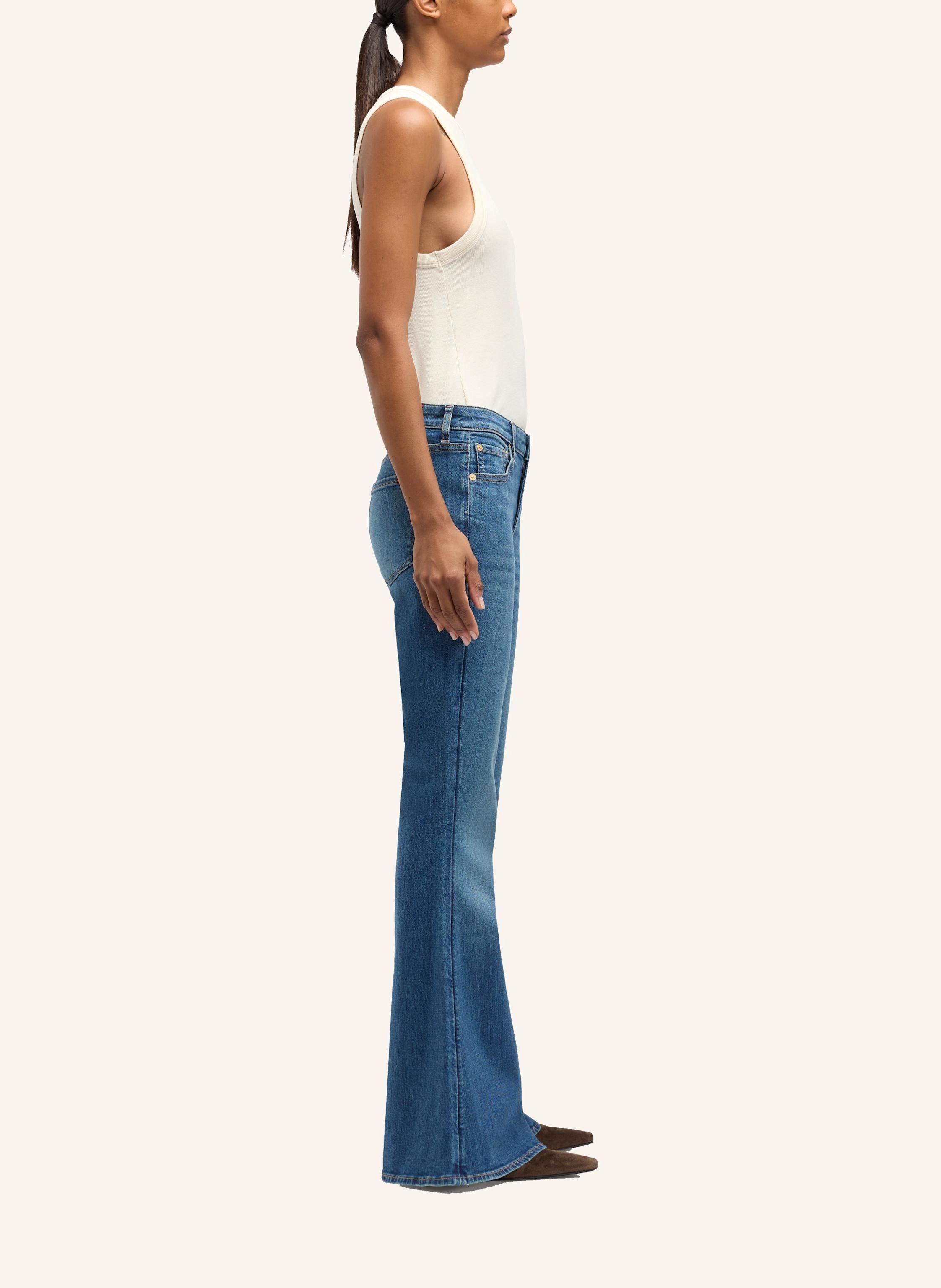 Thumbnail - 7 For All Mankind Jeans The Bell Flare Fit blau