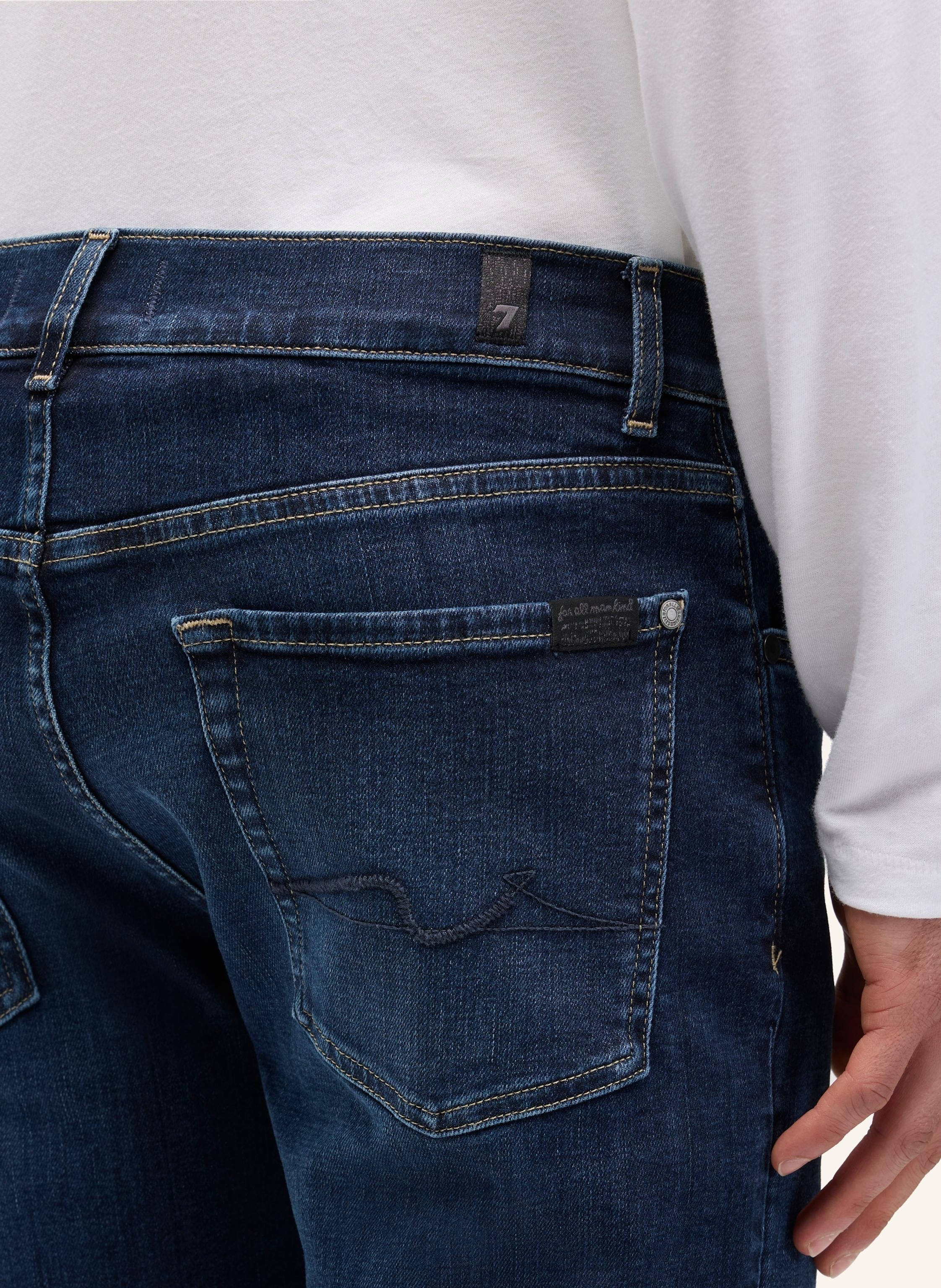 Thumbnail - 7 For All Mankind Jeans Slimmy Slim Fit blau