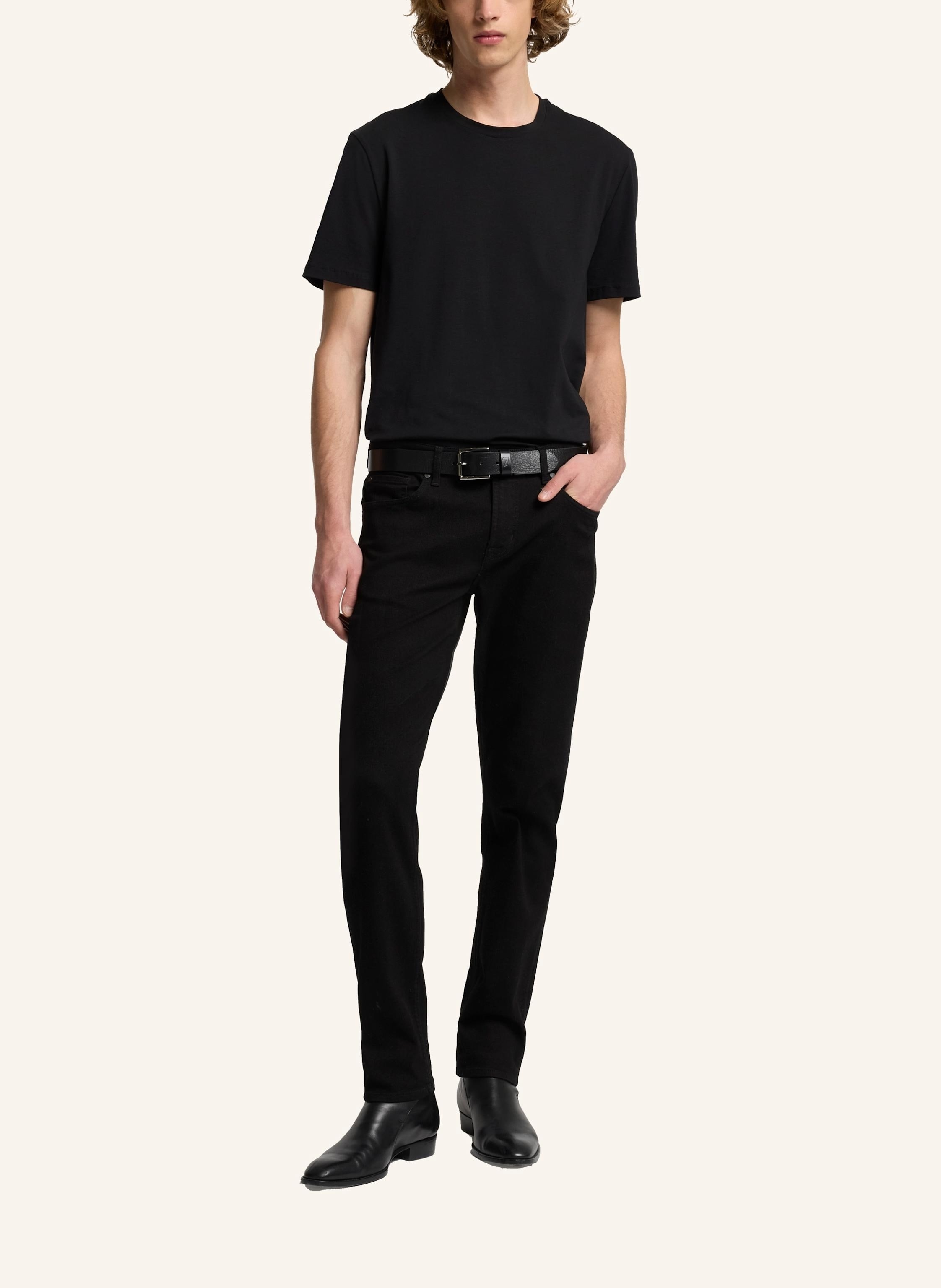Thumbnail - 7 For All Mankind T-Shirt schwarz