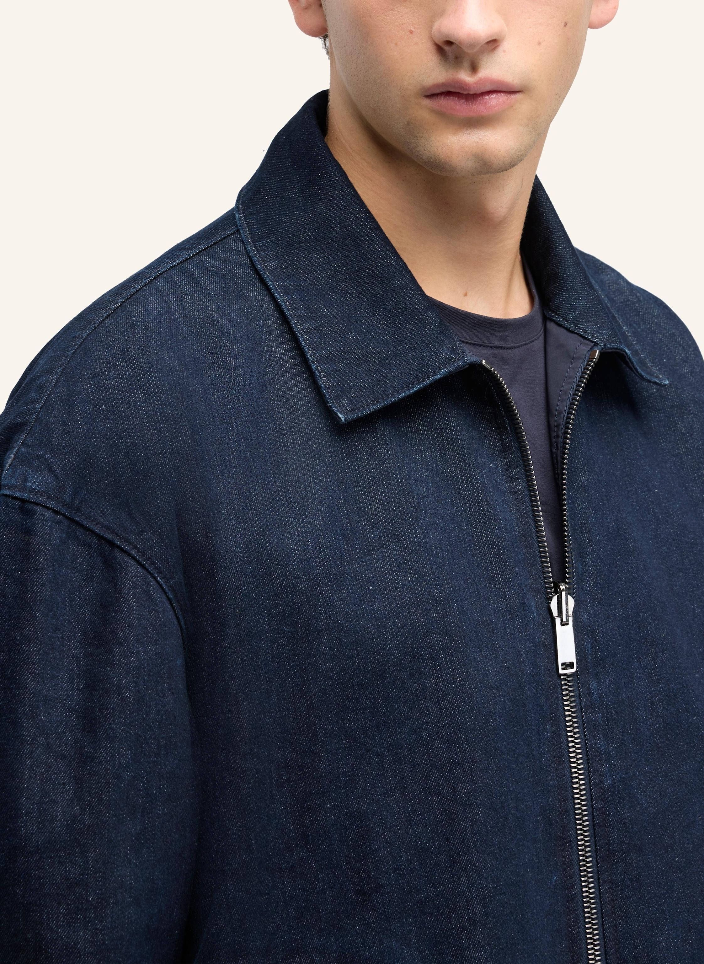 Thumbnail - 7 For All Mankind Reversible Bomber Jacket blau