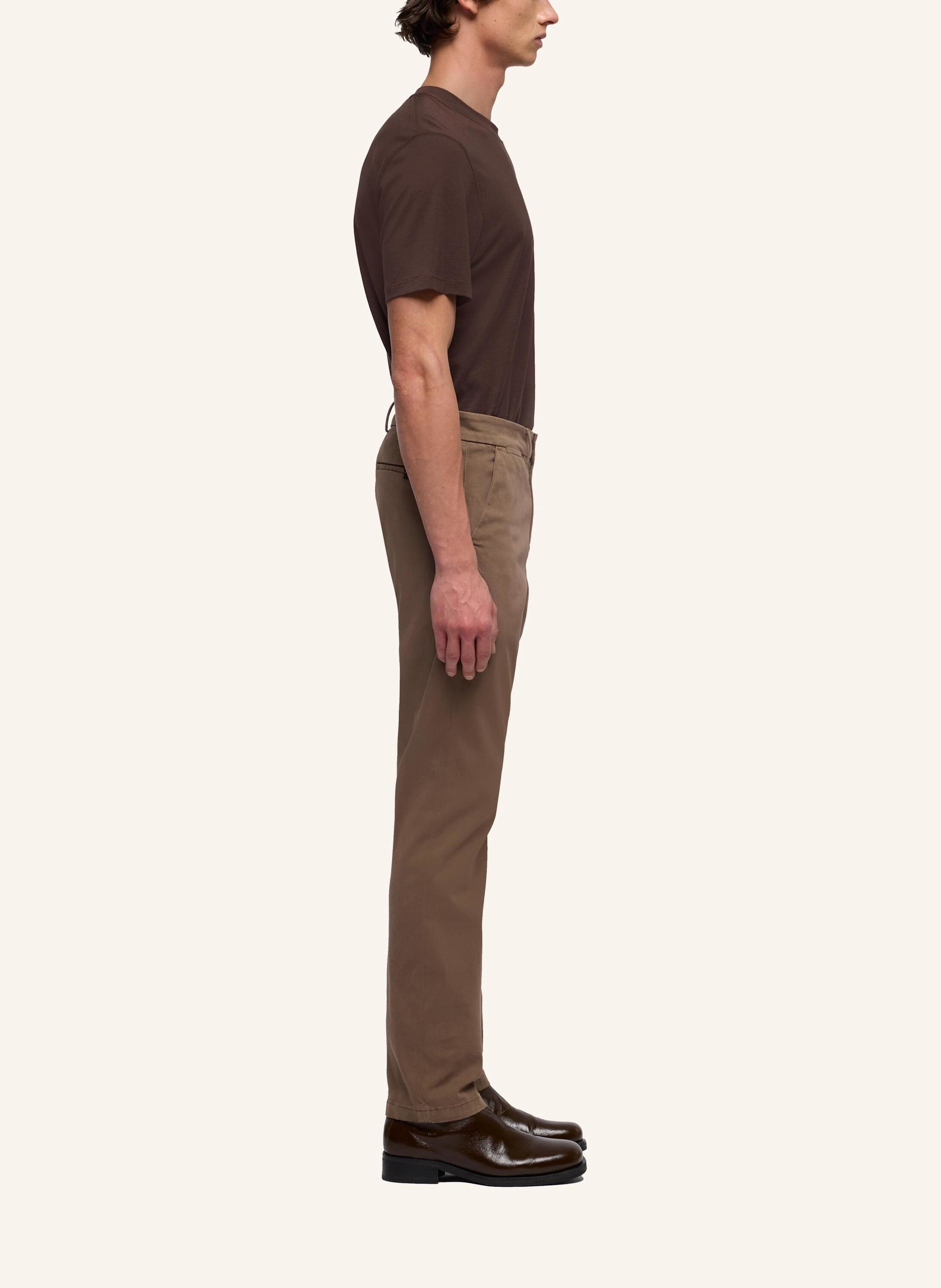 Thumbnail - 7 For All Mankind Jeans Slimmy Chino Slim Fit braun