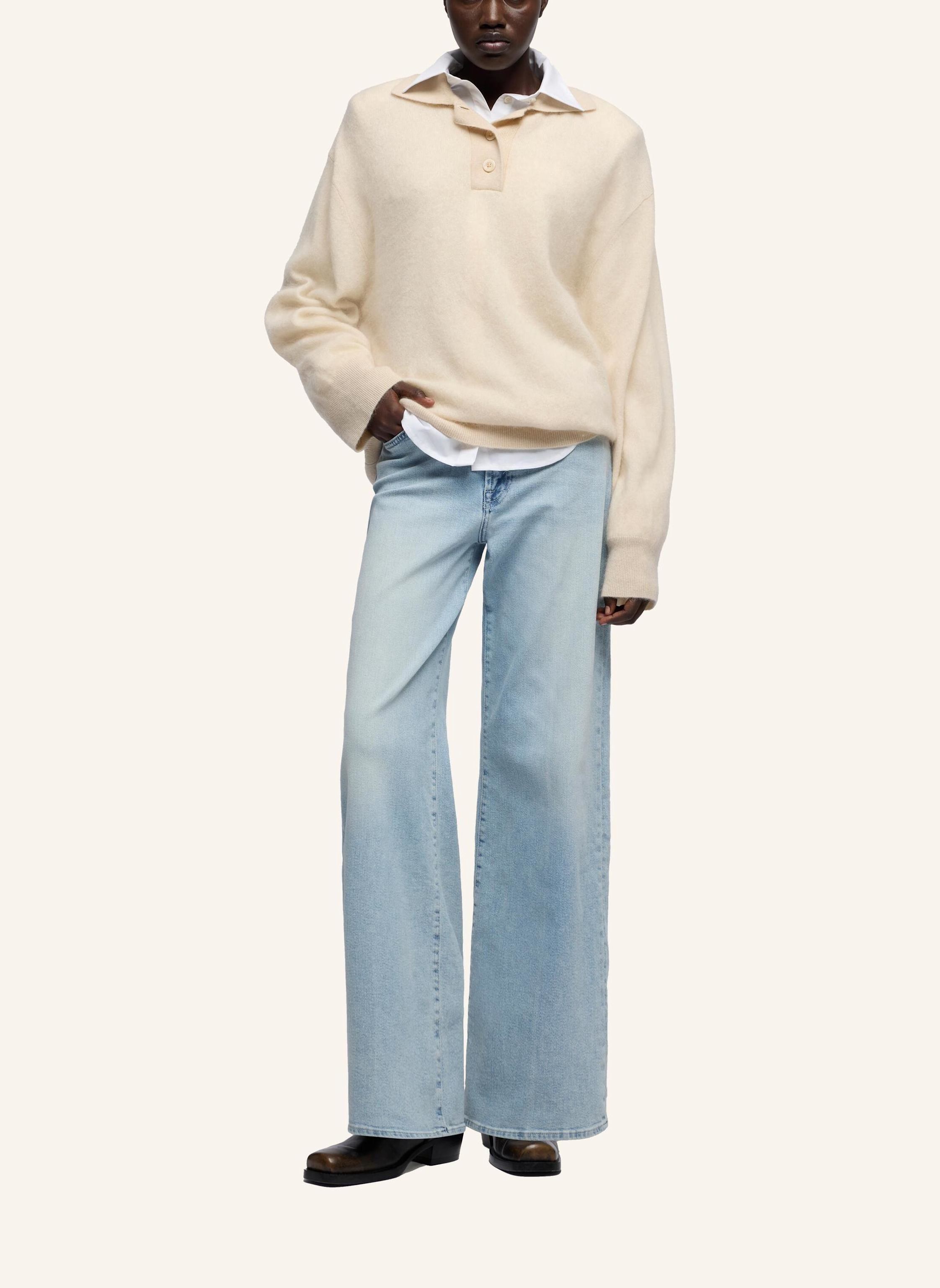 Thumbnail - 7 For All Mankind Jeans Lotta Tailorless Wide Fit blau