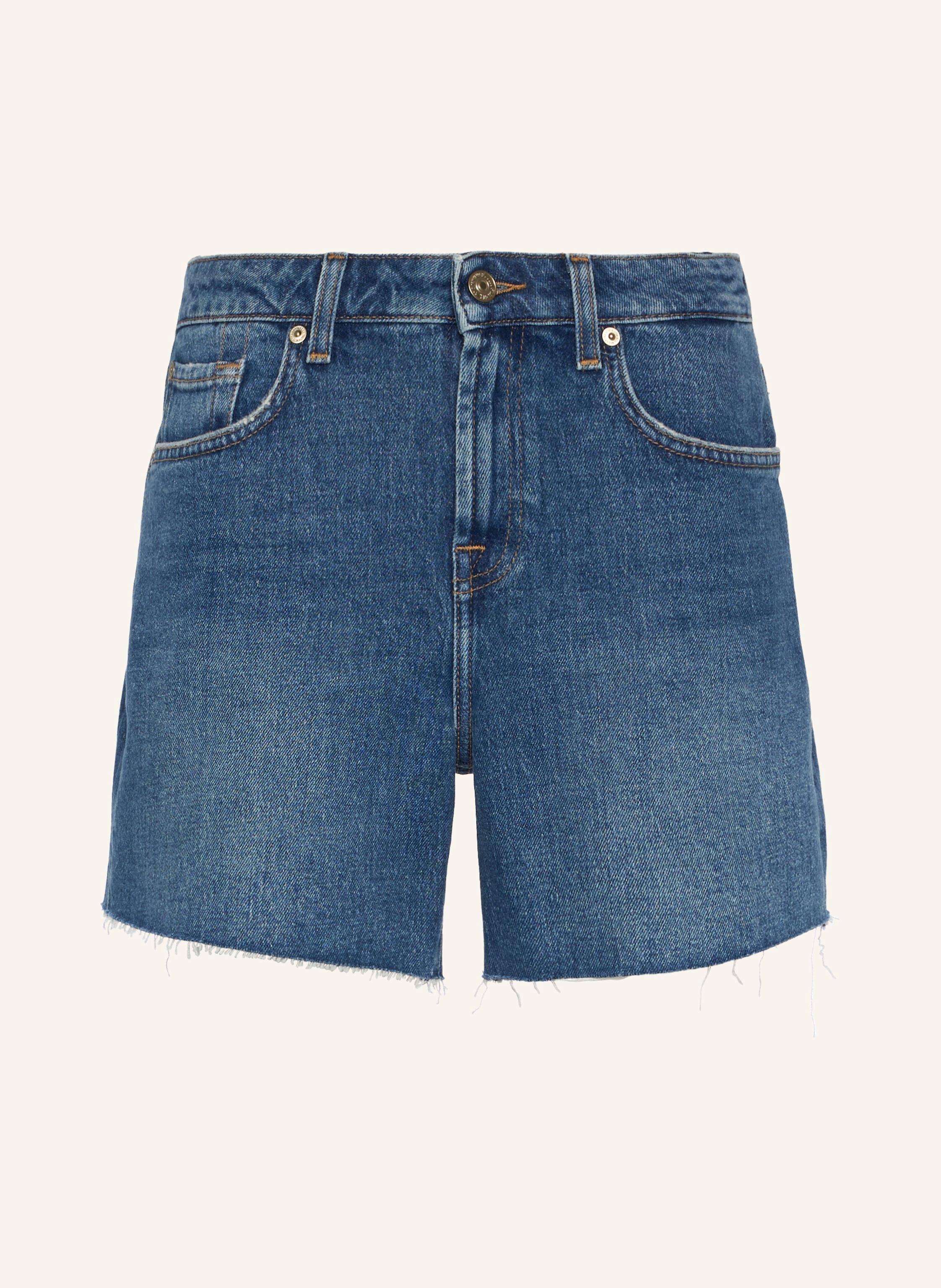 7 For All Mankind Monroe Long Shorts blau