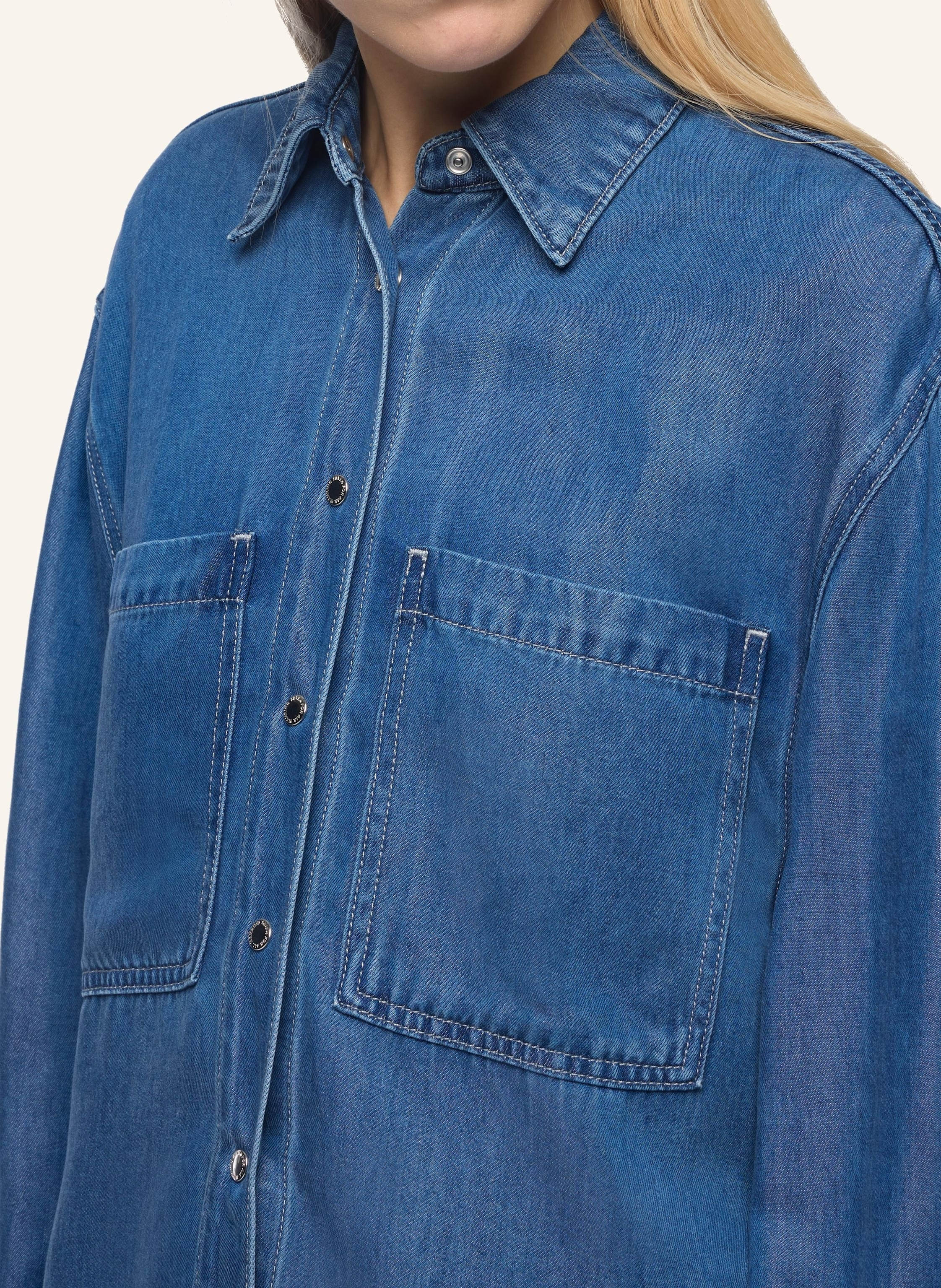 Thumbnail - 7 For All Mankind Military Shirt blau