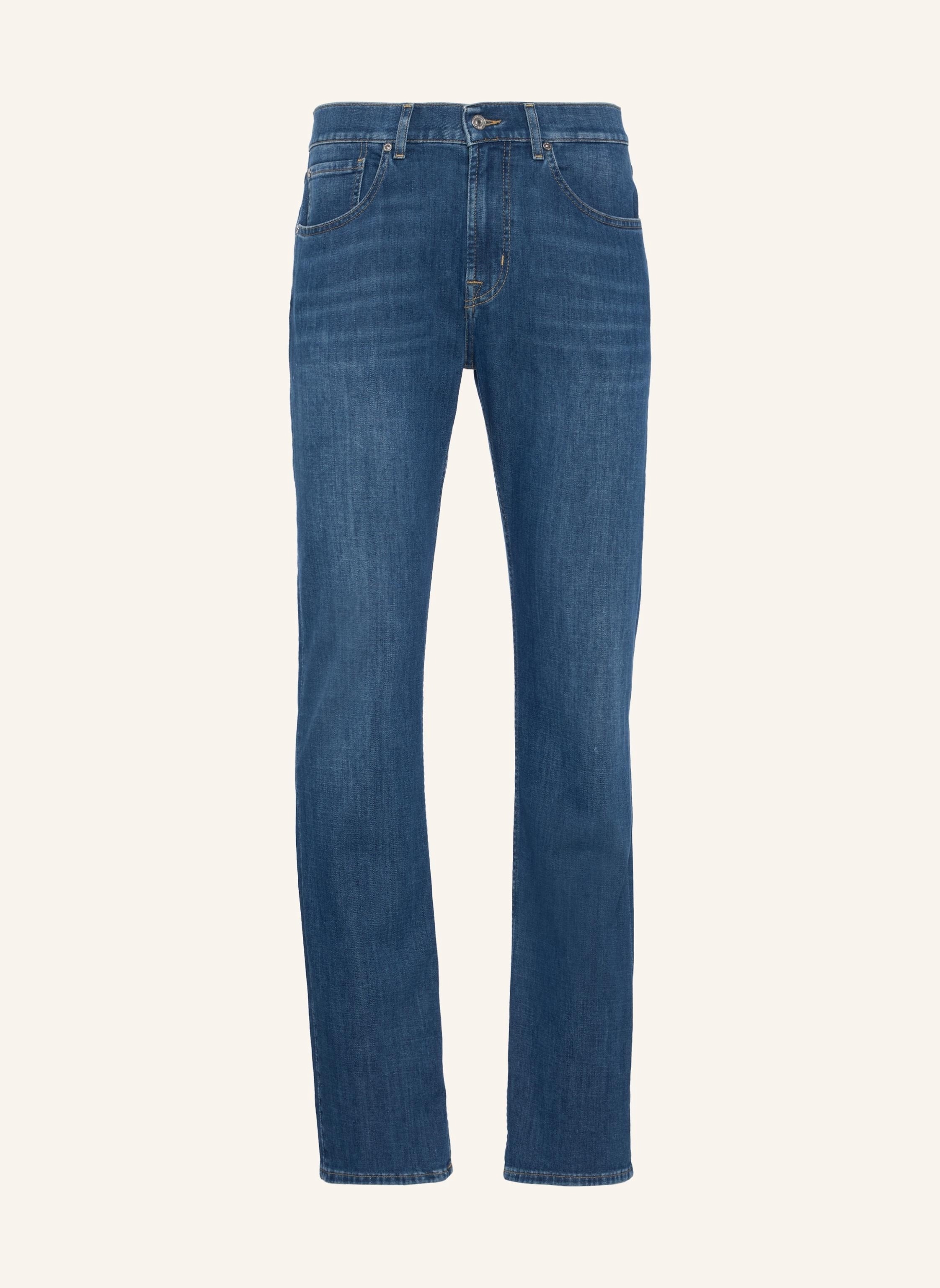7 For All Mankind Jeans Straight Straight Fit blau