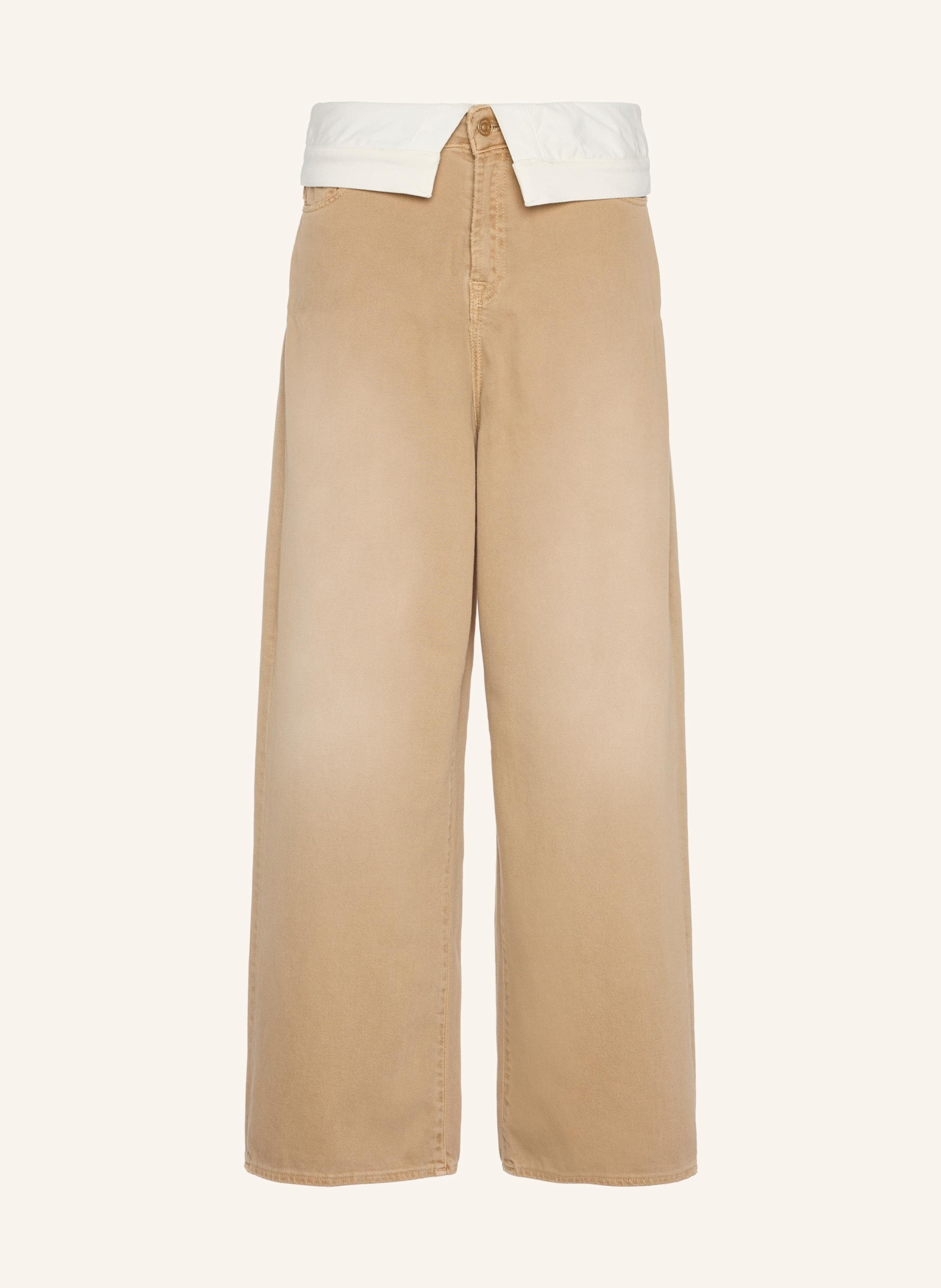7 For All Mankind Jeans Baggy Baggy Fit beige