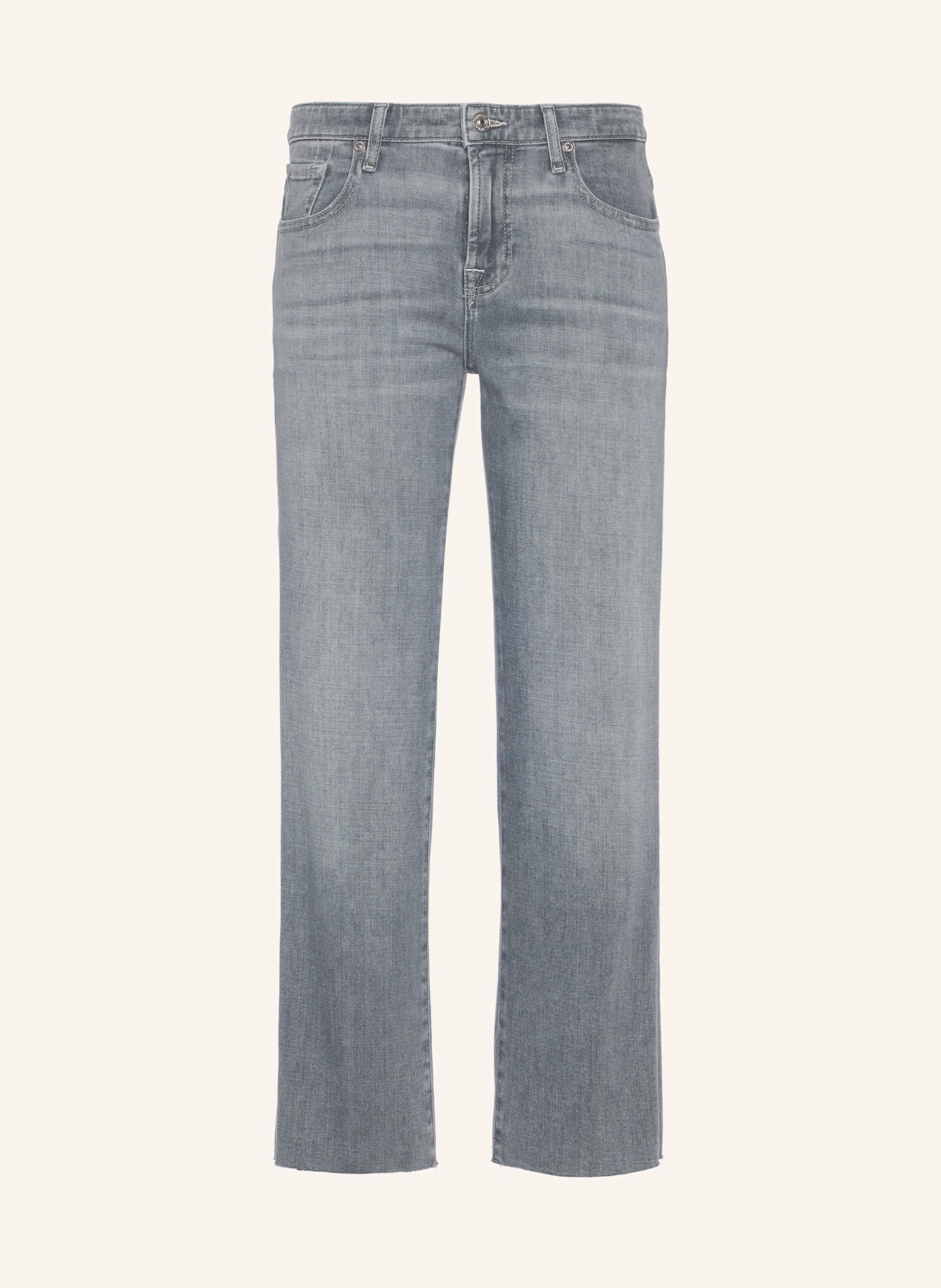 7 For All Mankind Jeans Straight Straight Fit grau