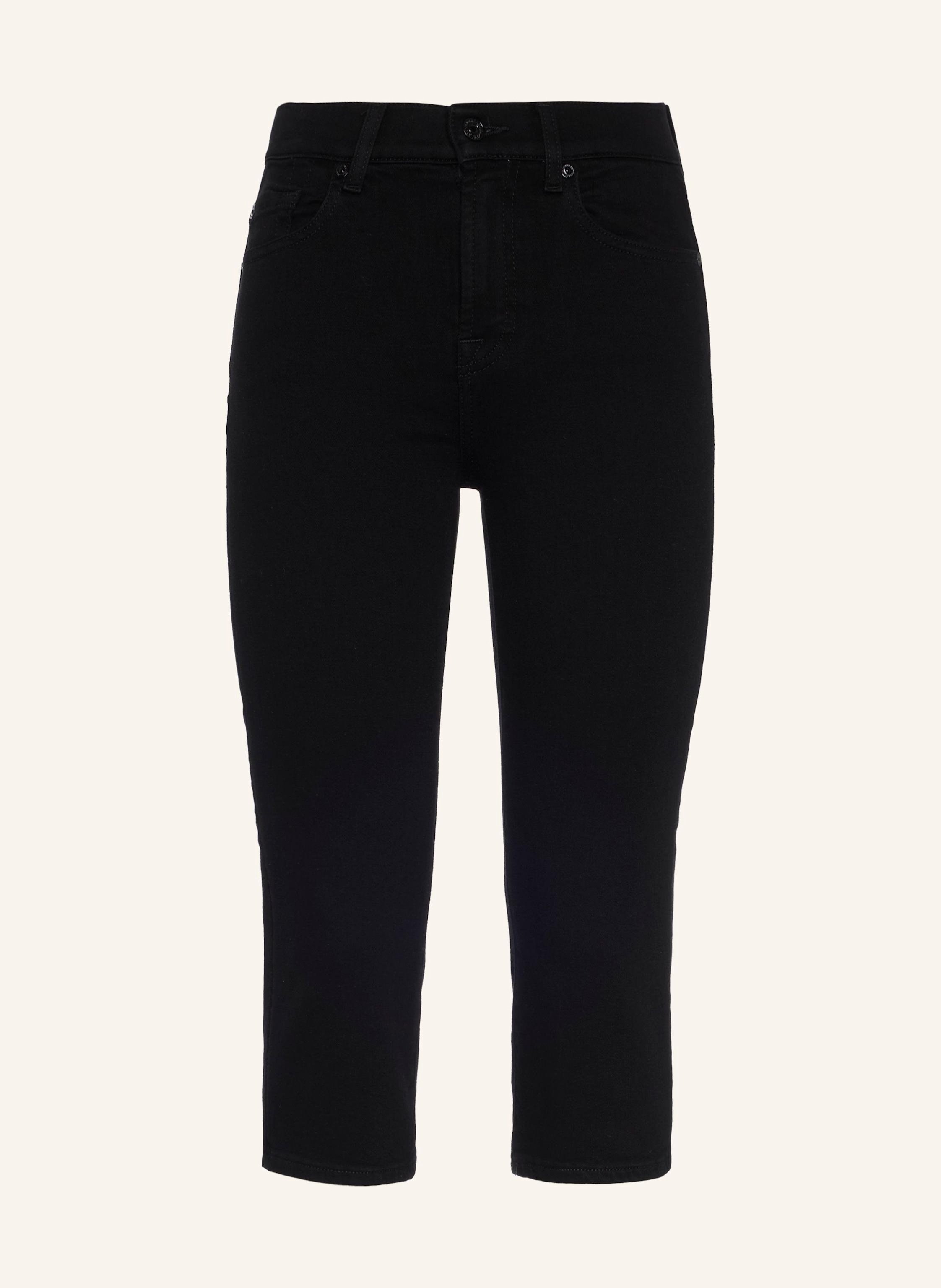 7 For All Mankind Jeans Skinny Skinny Fit schwarz