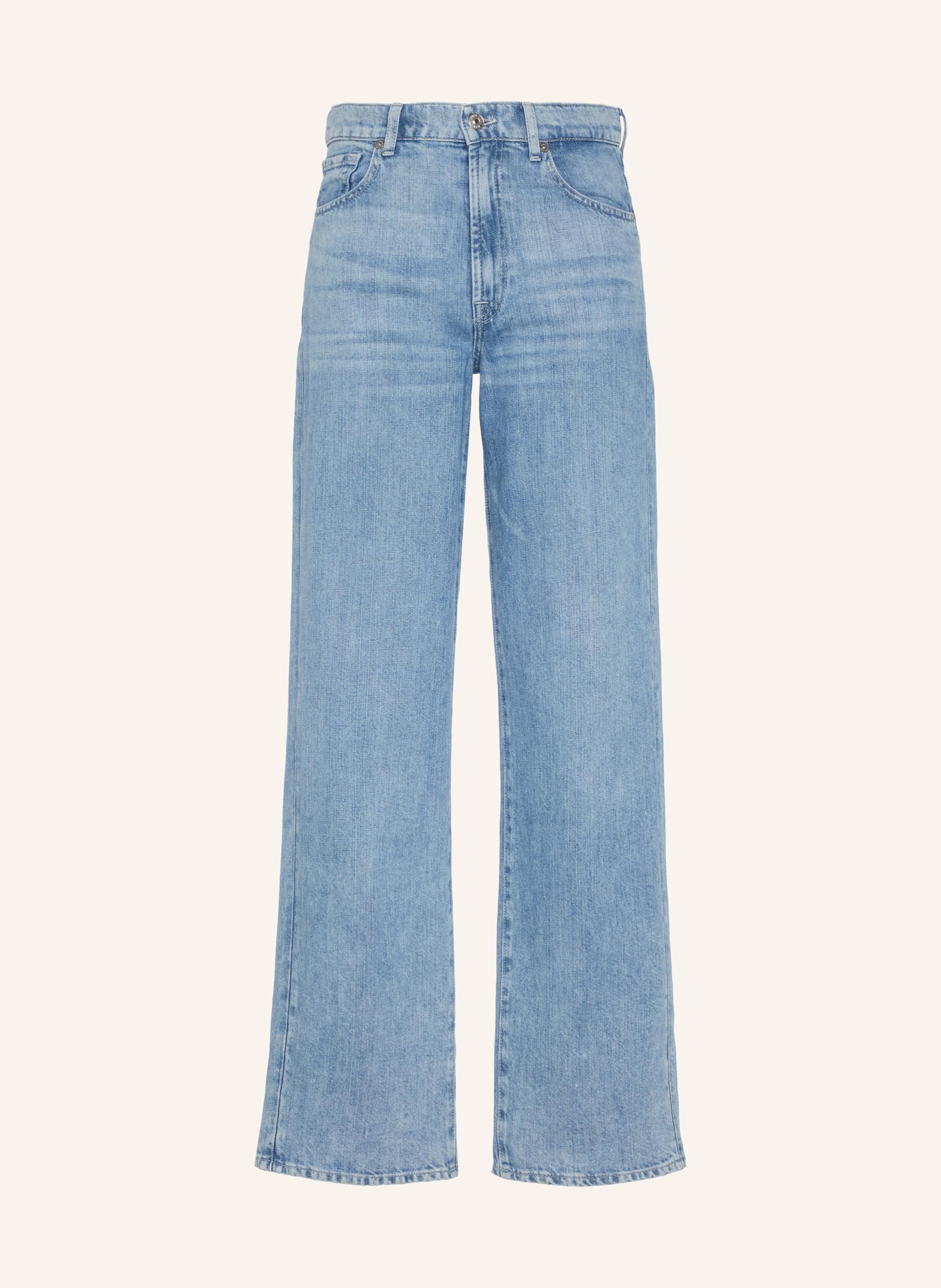 7 For All Mankind Jeans Straight Straight Fit blau