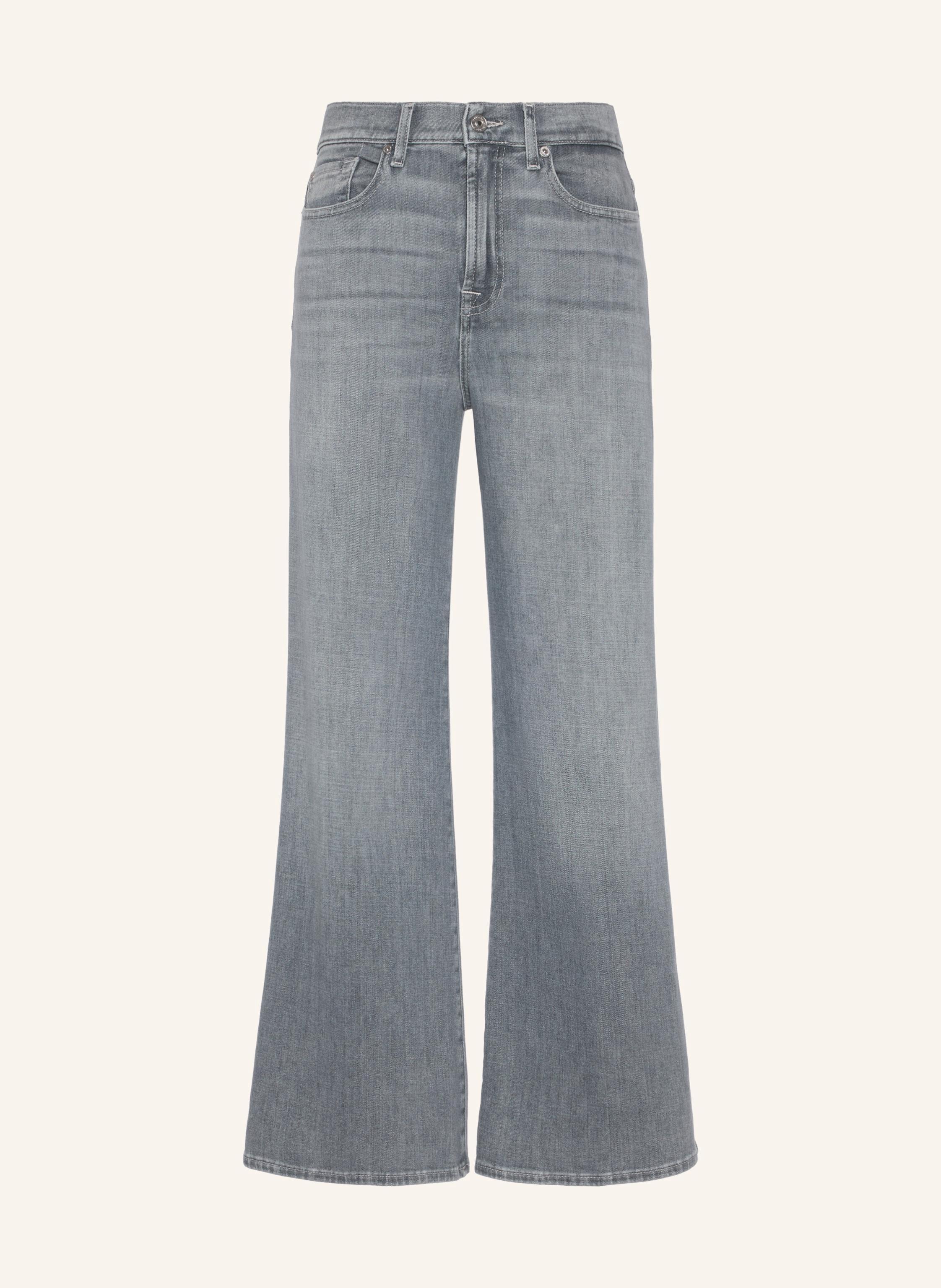 7 For All Mankind Jeans Wide Wide Fit grau