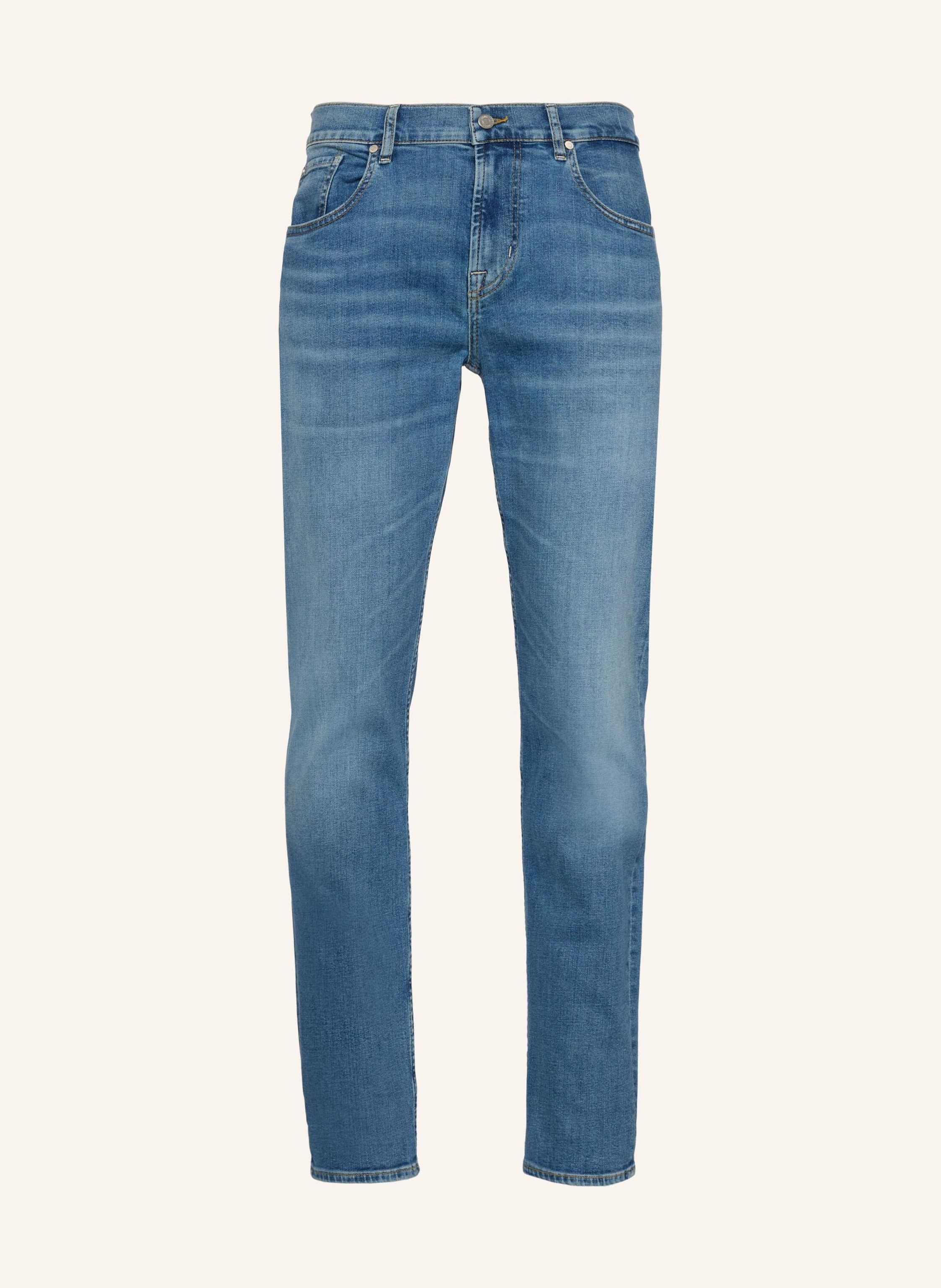 7 For All Mankind Jeans Slimmy Tapered Skinny Fit blau