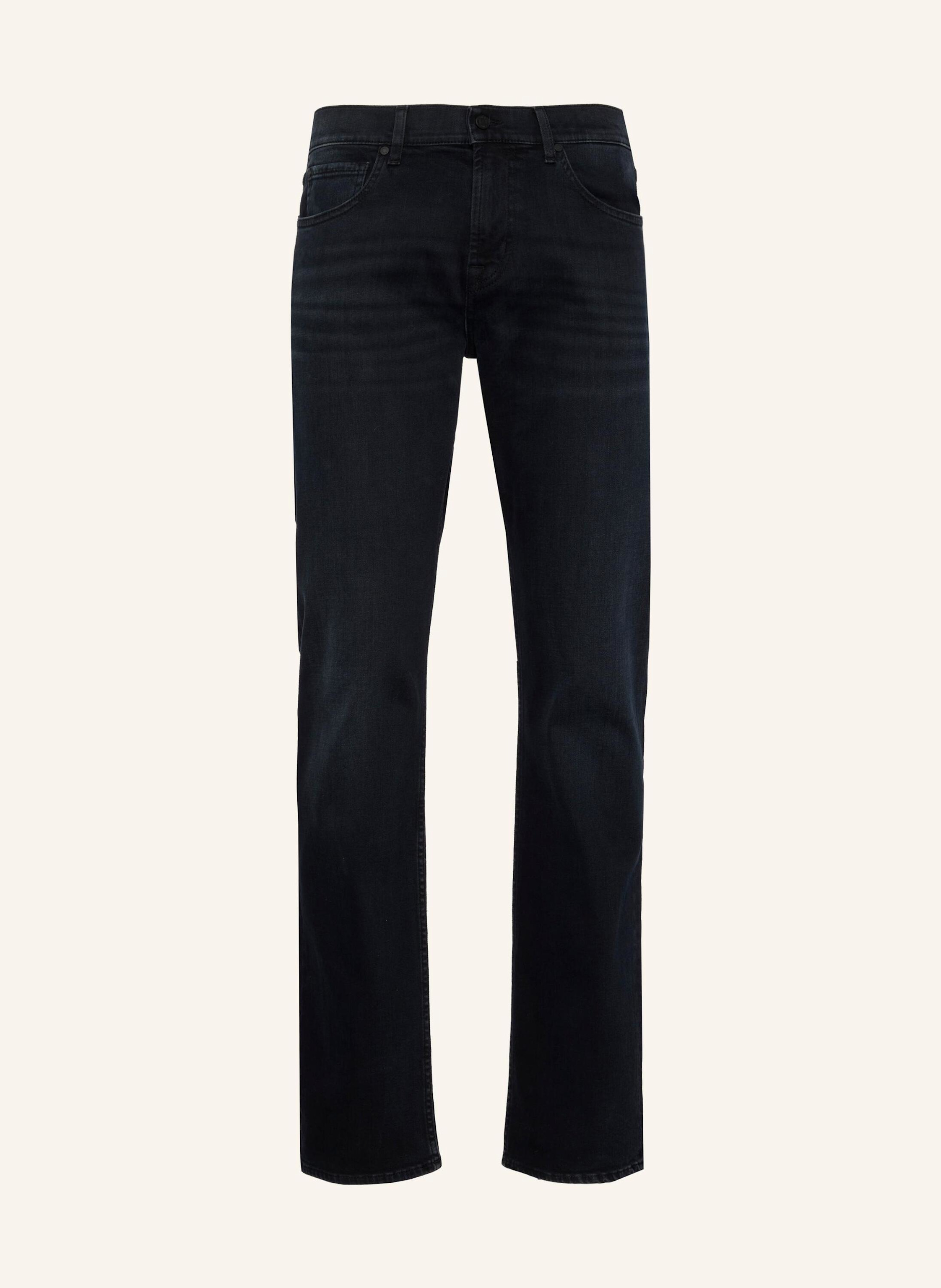 7 For All Mankind Jeans Standard Straight Fit schwarz