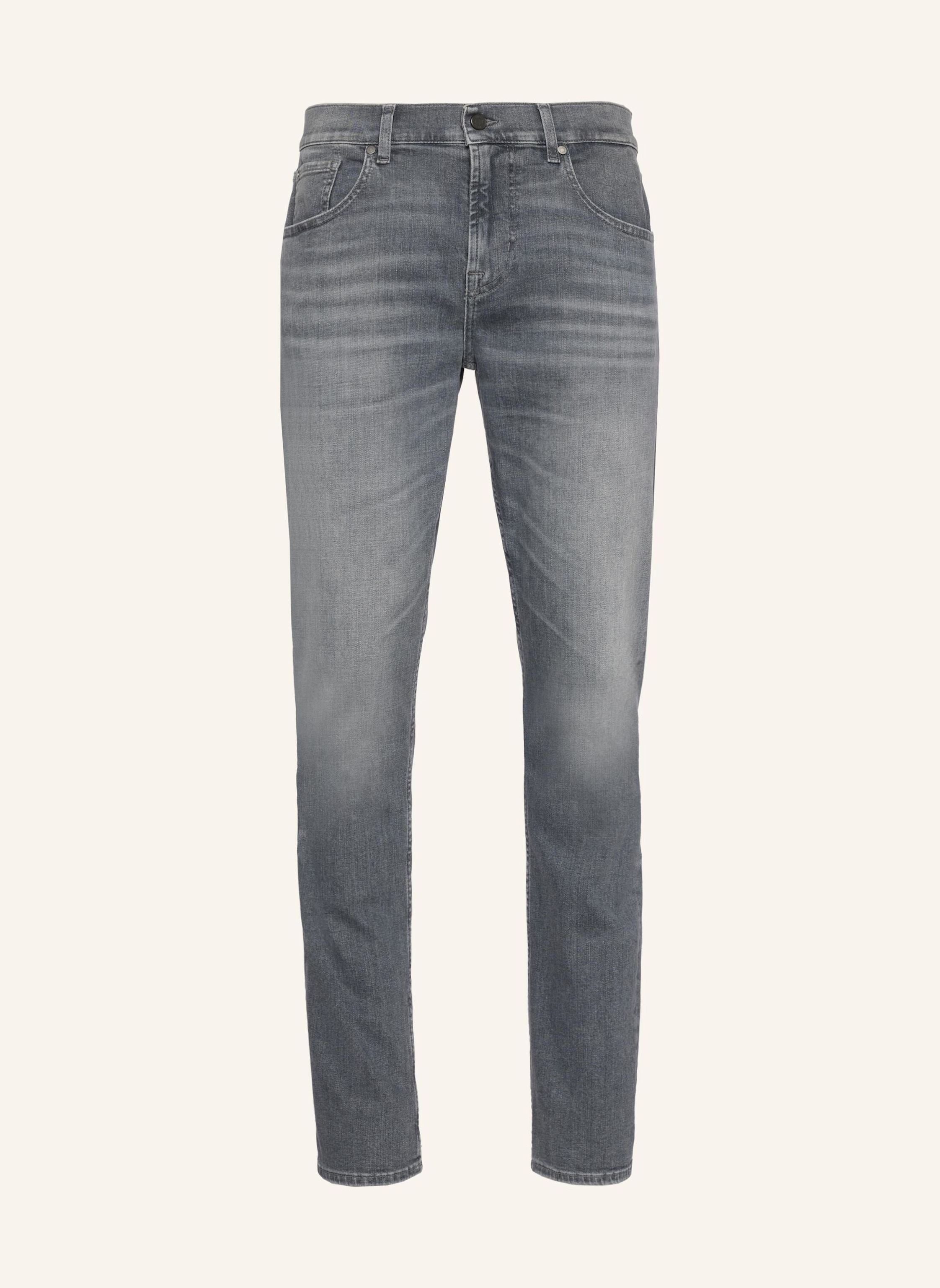 7 For All Mankind Jeans Slimmy Tapered Skinny Fit grau